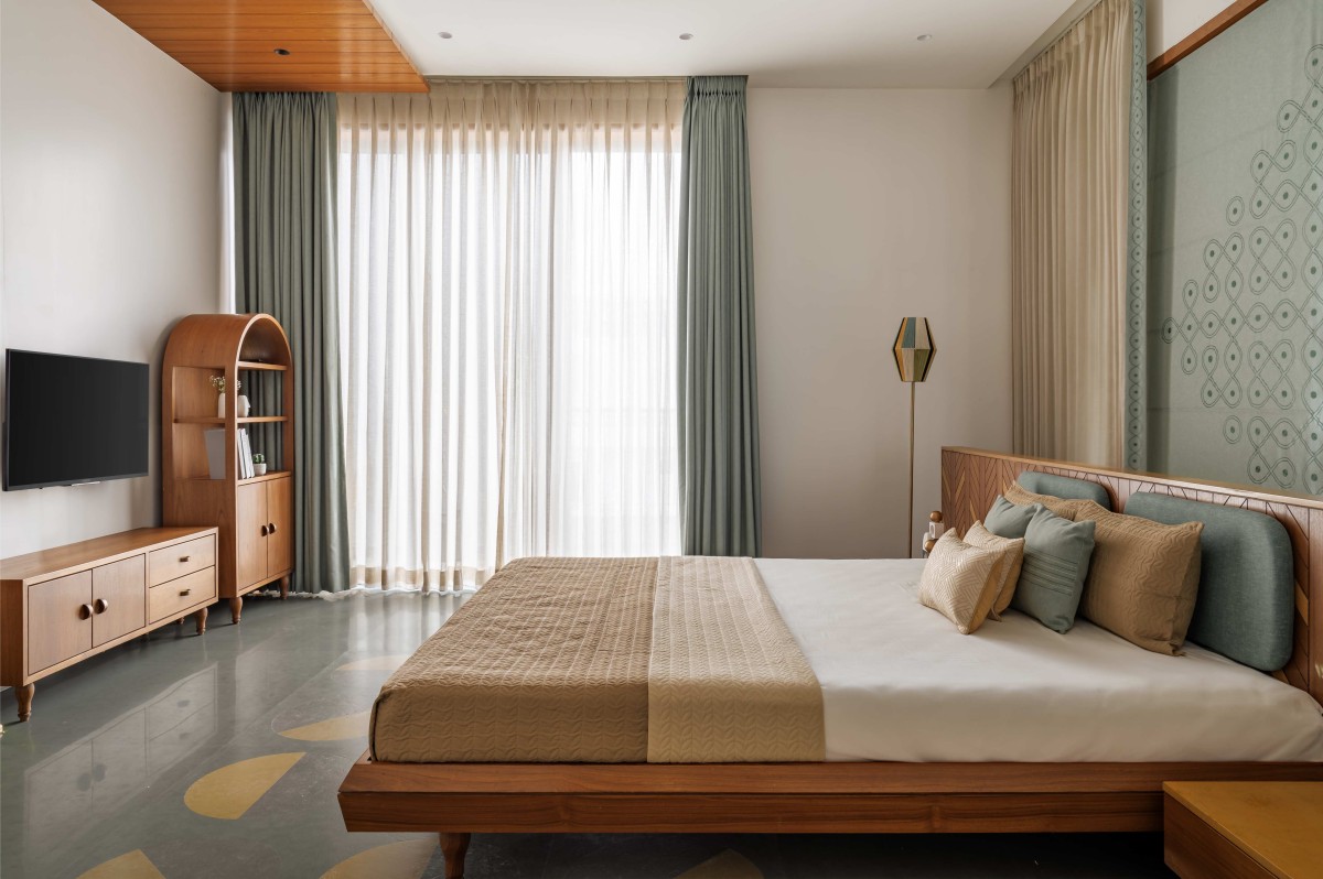 Master Bedroom of Leelamrut by Design Team Architects