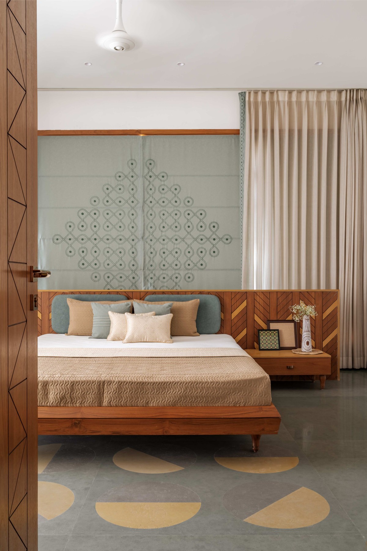 Master Bedroom of Leelamrut by Design Team Architects