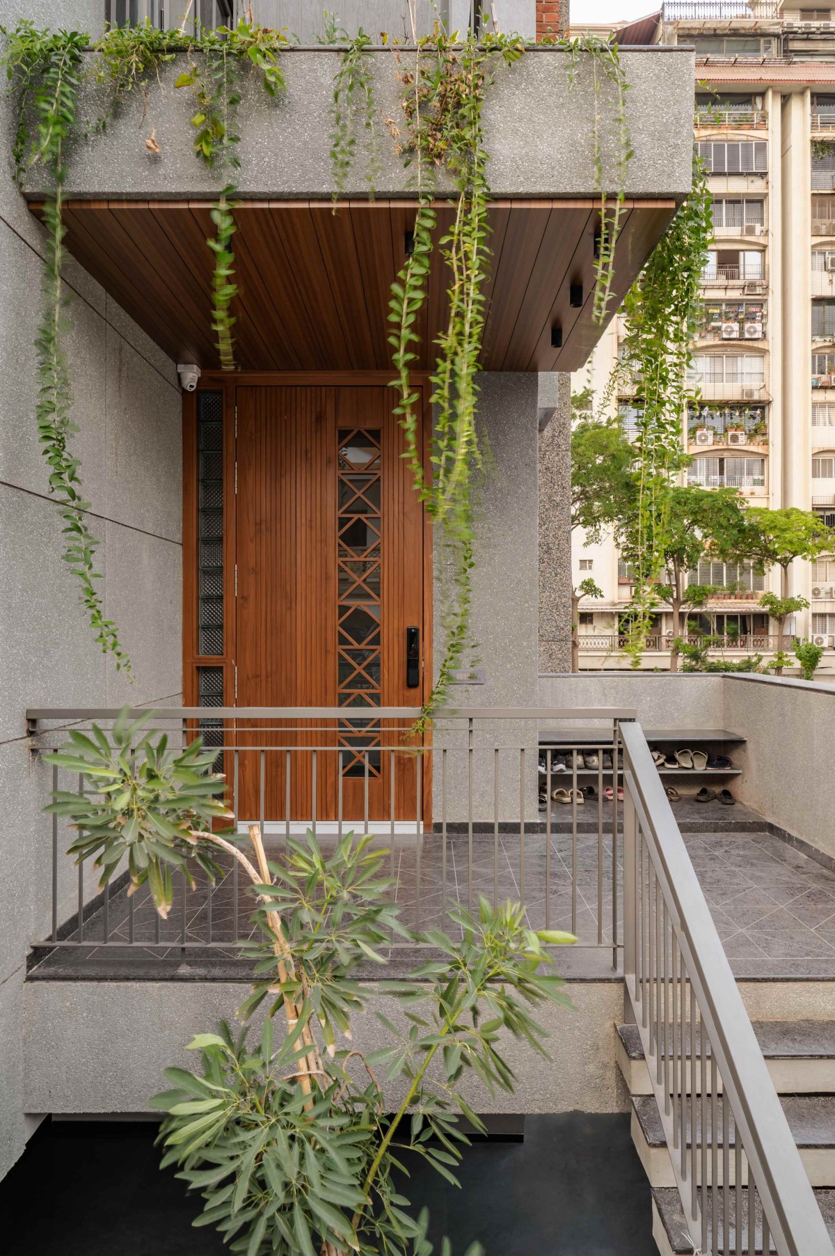 Entrance of Leelamrut by Design Team Architects