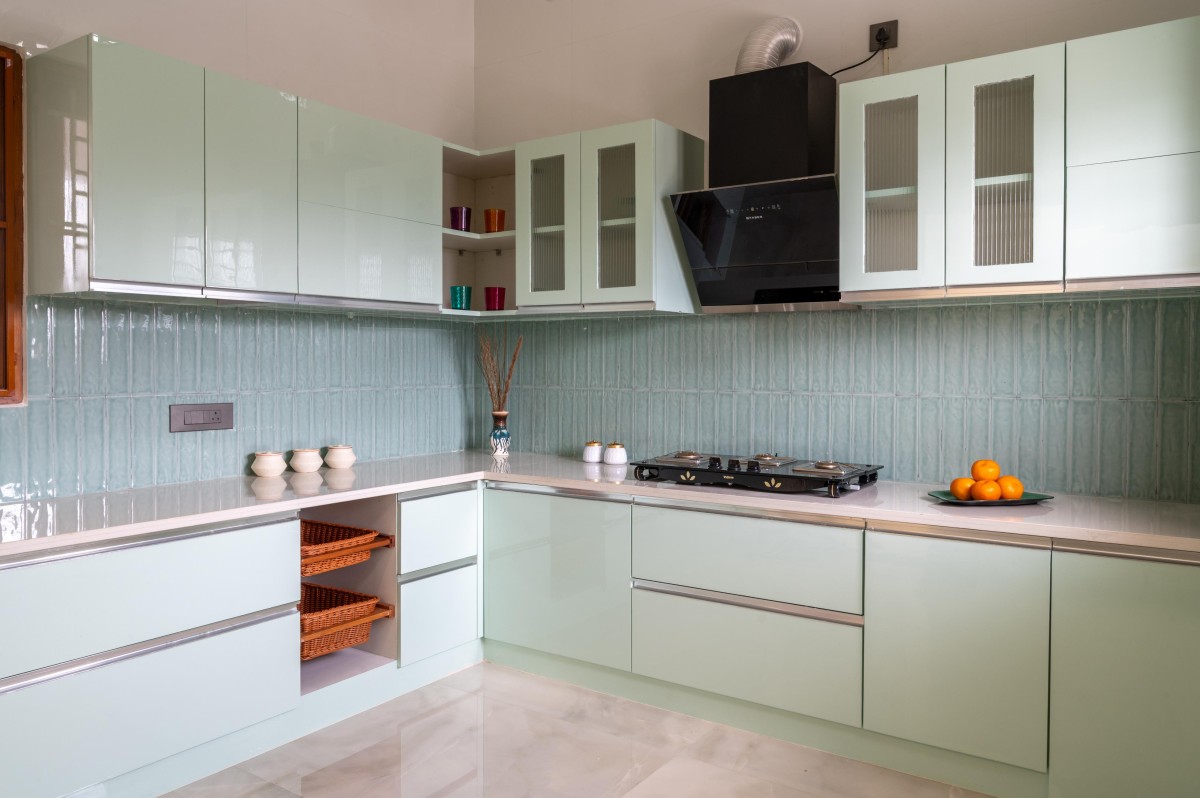 Kitchen of The Nest by OSKP Shelter Design
