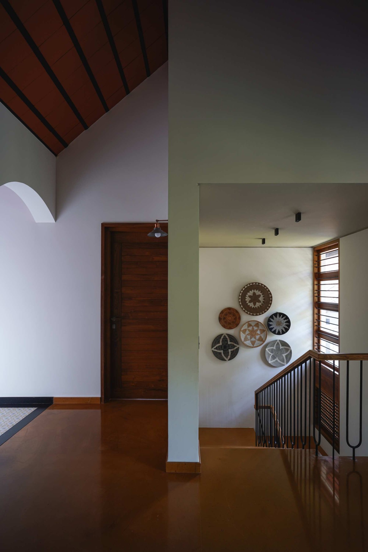 Upper floor view of Swasti by Deearth Architects