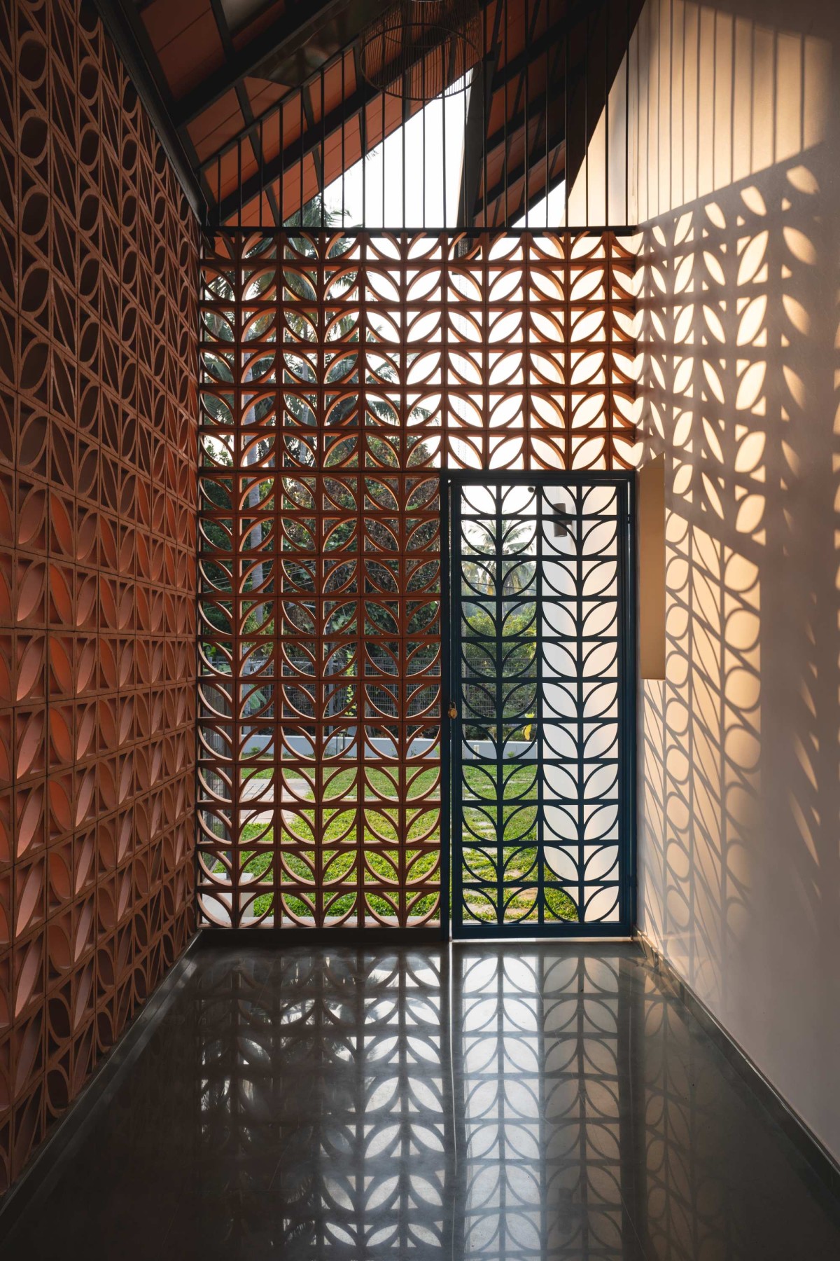 Deck area of Swasti by Deearth Architects
