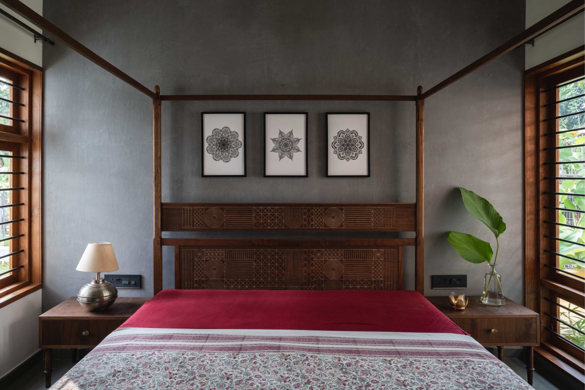 Bedroom of Swasti by Deearth Architects