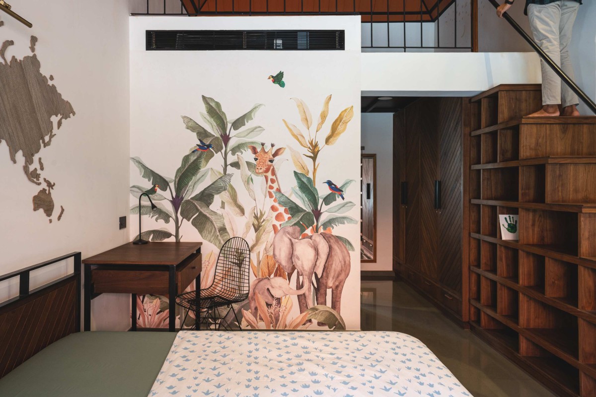 Bedroom 3 of Swasti by Deearth Architects