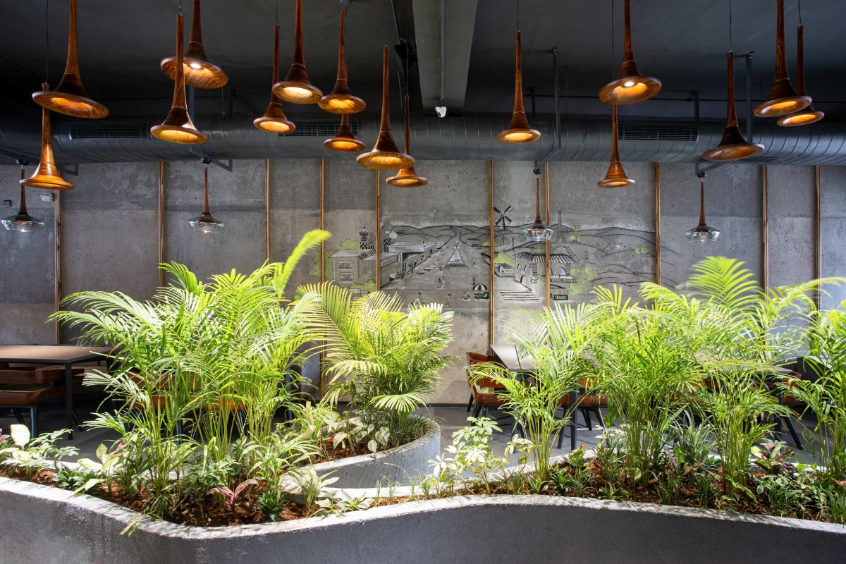Landscape area of Aja by Arch.Lab