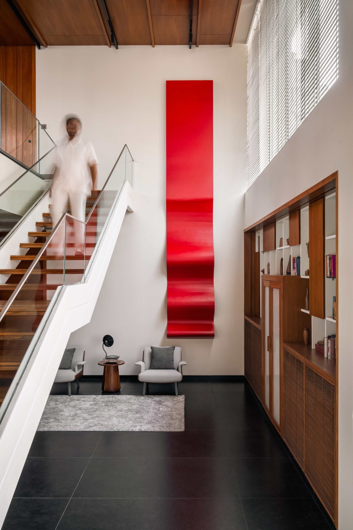 Reading Lounge of Prakashalay by Associated Architects (i) Pvt. Ltd.
