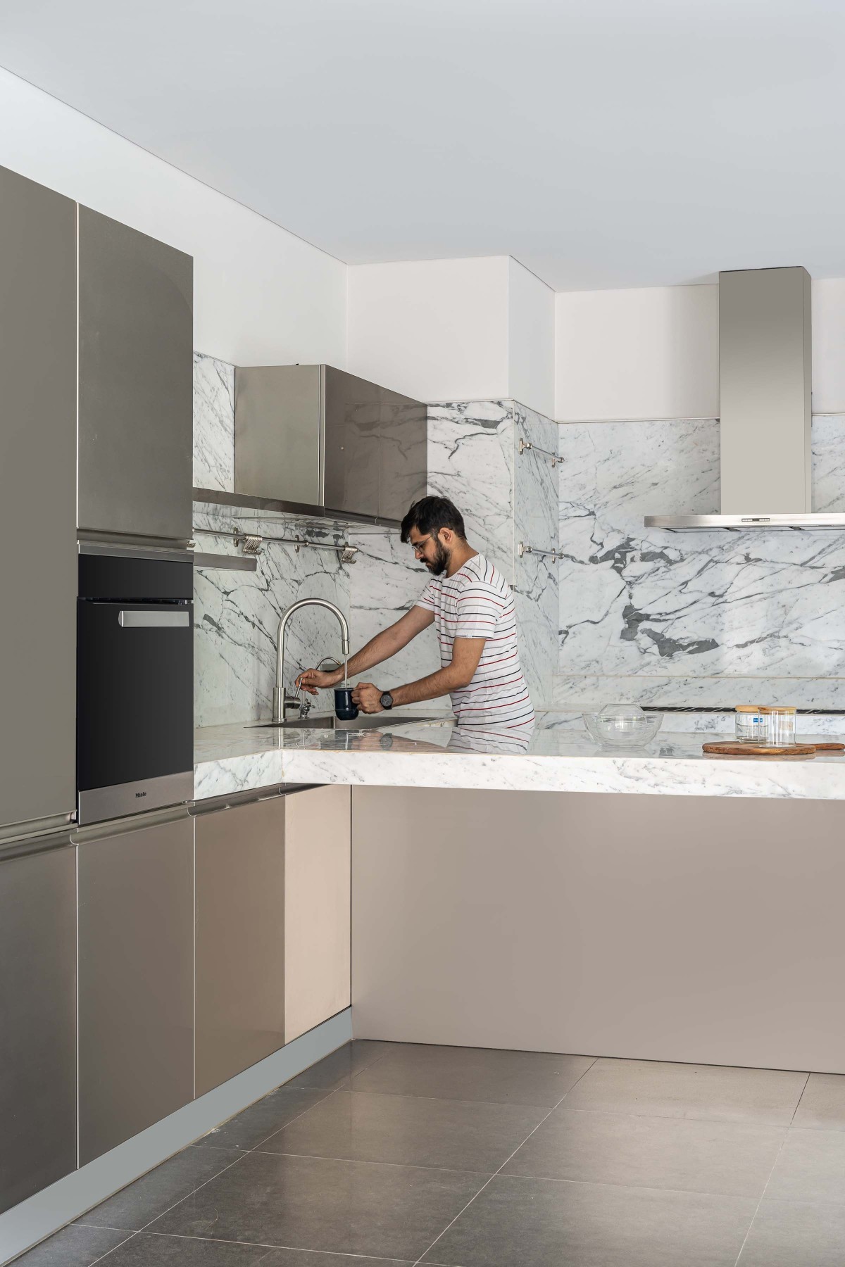 Kitchen of 136 Embassy Boulevard by Adhwa