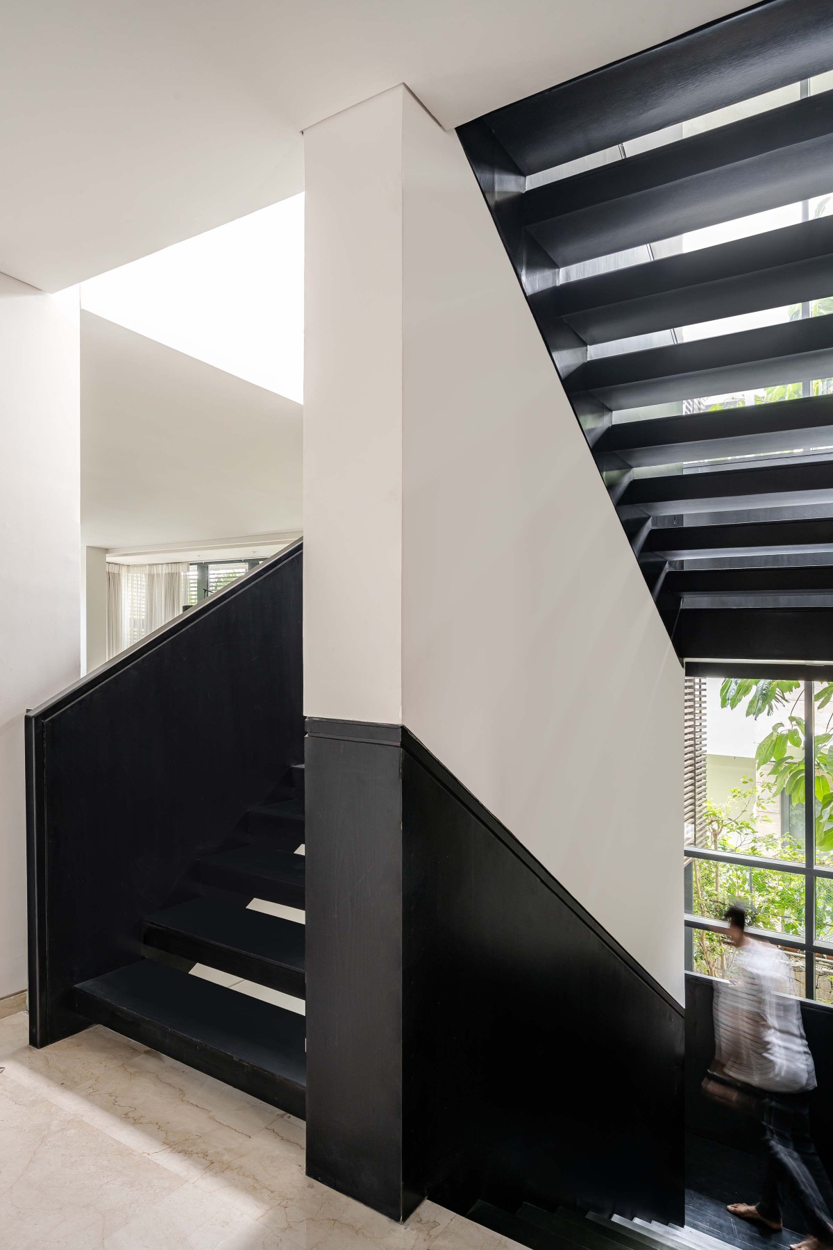 Staircase of 136 Embassy Boulevard by Adhwa