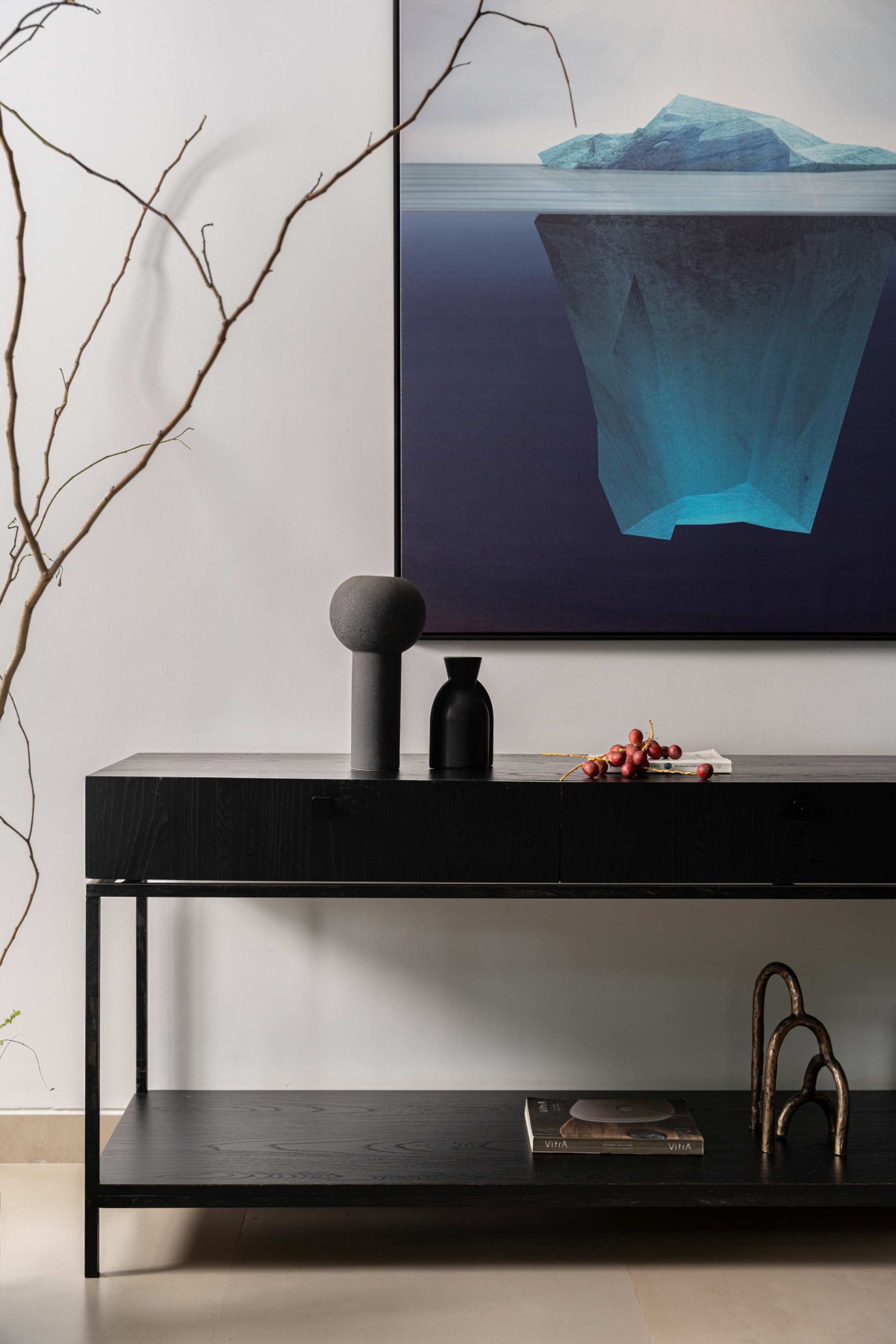 Furniture console of Timeless House by PATH