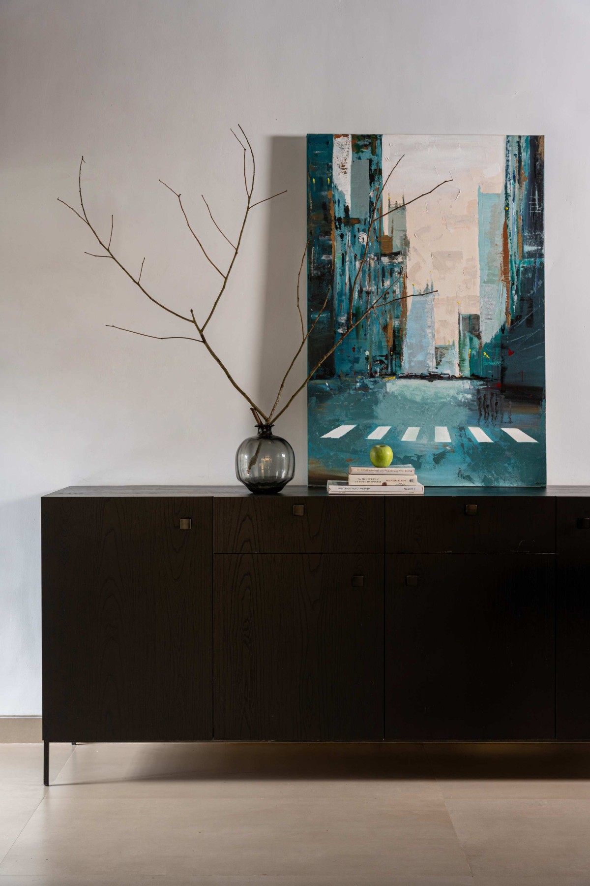 Furniture console of Timeless House by PATH