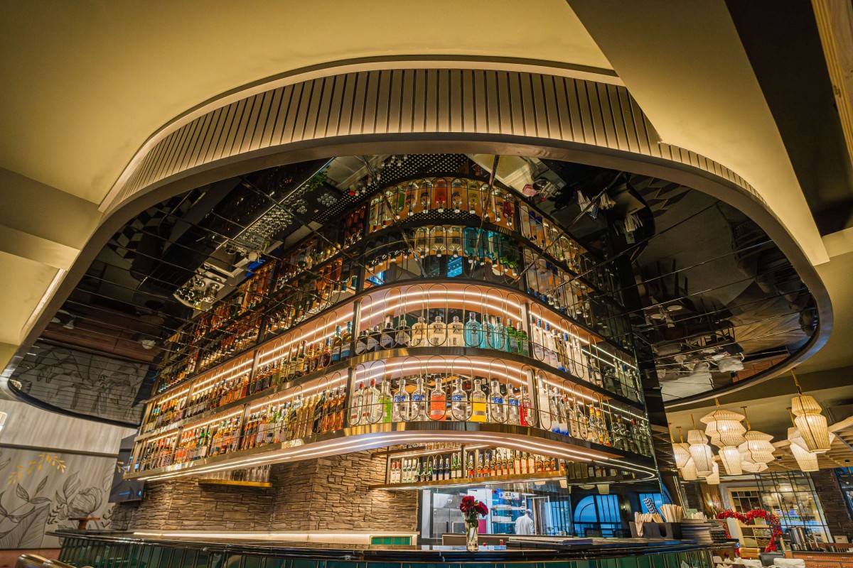 Central Bar Unit of Swagath Restaurant & Bar by The Architects Collaborative