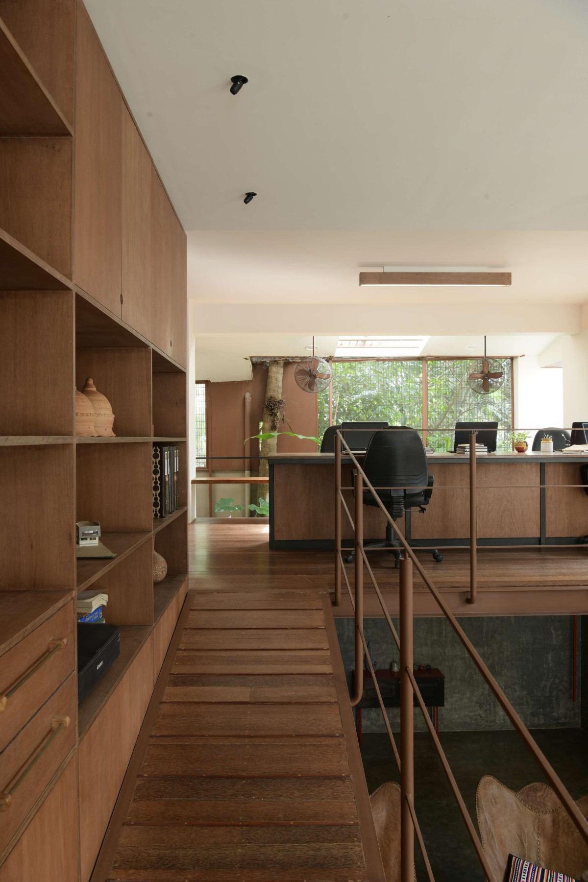 Ramp to workstation of Common Ground Studio by Common Ground Architecture