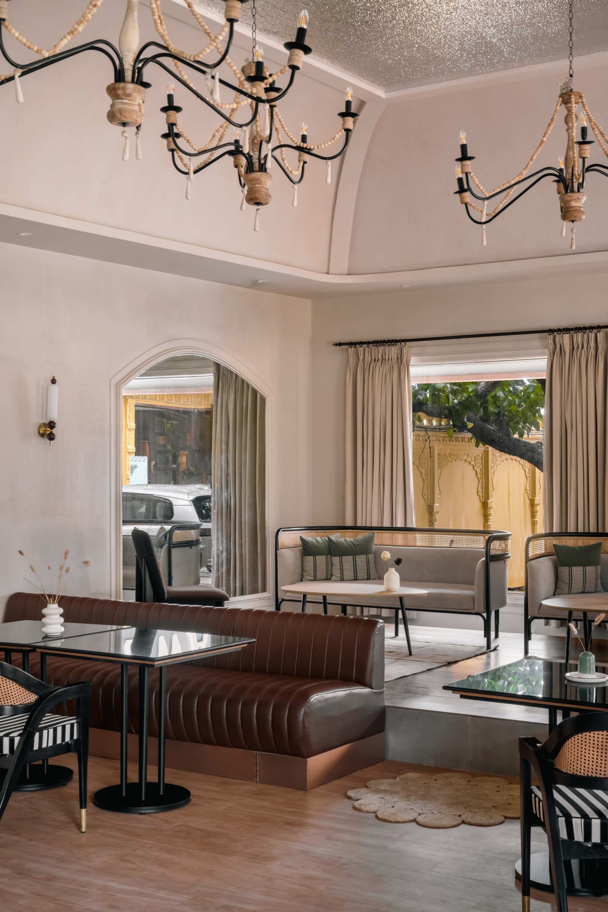 Interior view of Bocca Ratanpur by ETH design studio