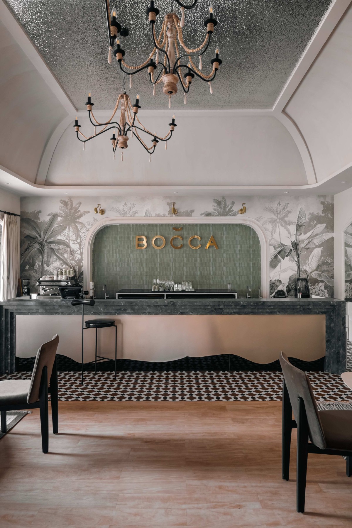 Serving station of Bocca Ratanpur by ETH design studio