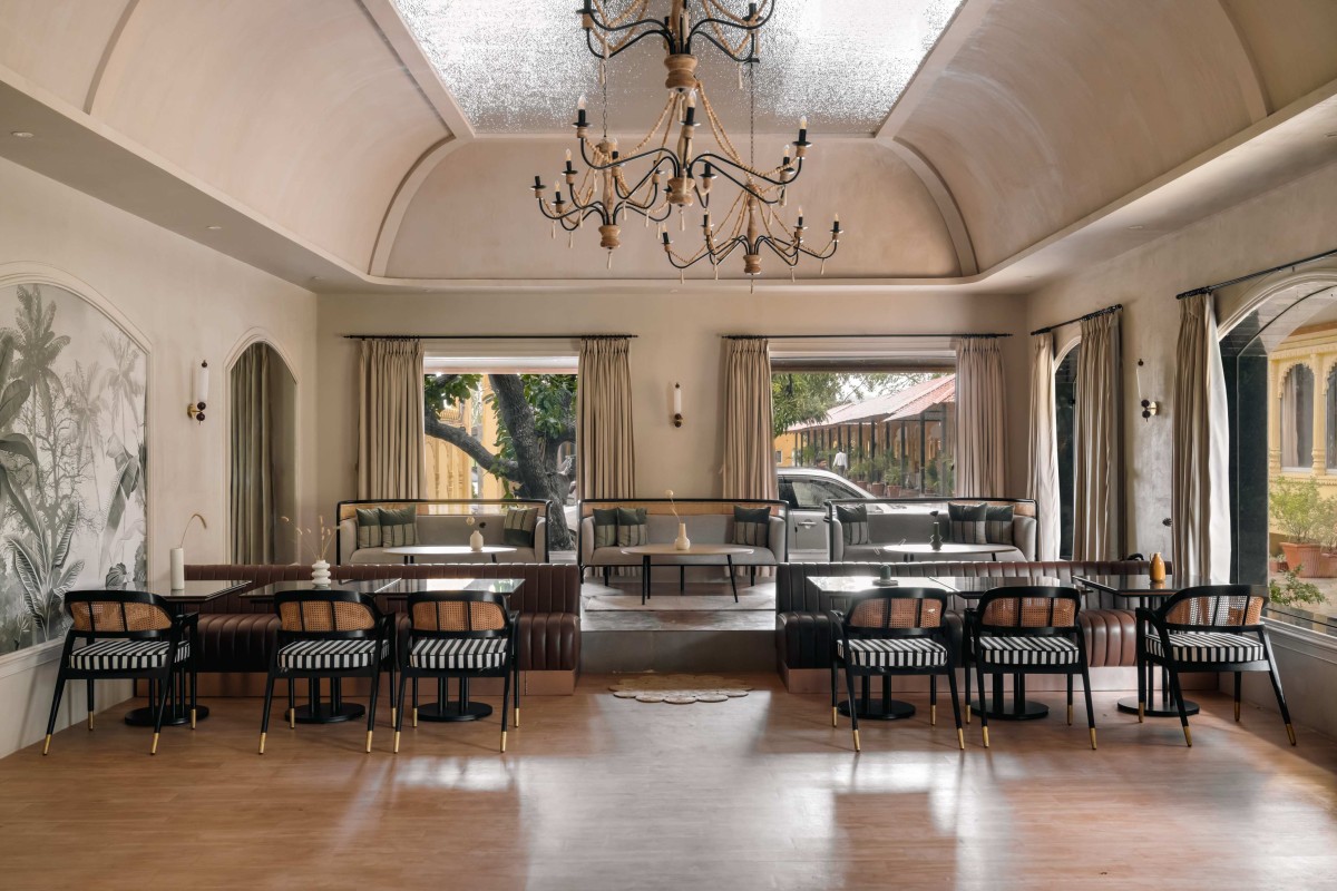 Interior view of Bocca Ratanpur by ETH design studio