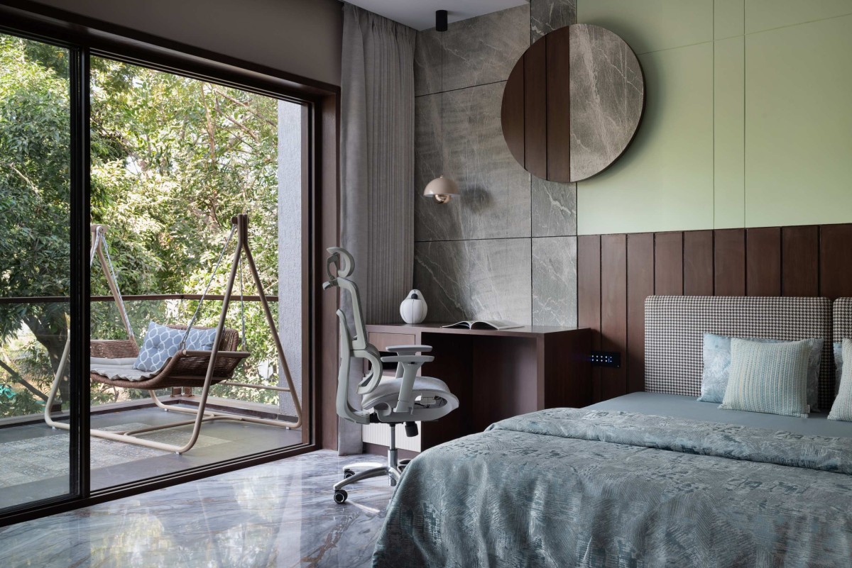 Son's Bedroom of Green Serene House by Manoj Patel Design Studio