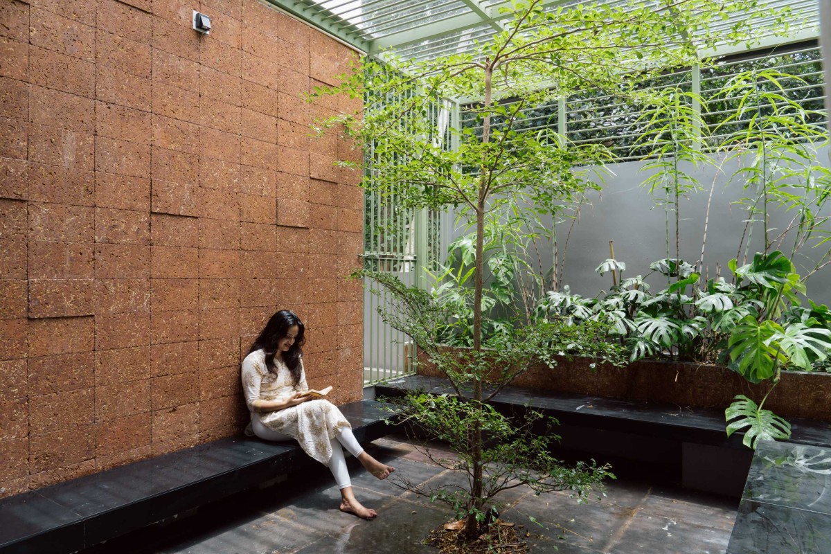 Courtyard of Kanavil by ARK Architecture Studio