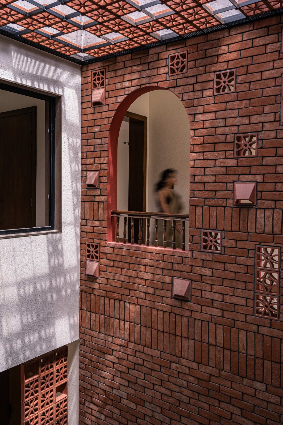 First floor view of Aangan by Avnish Singh Design Studio
