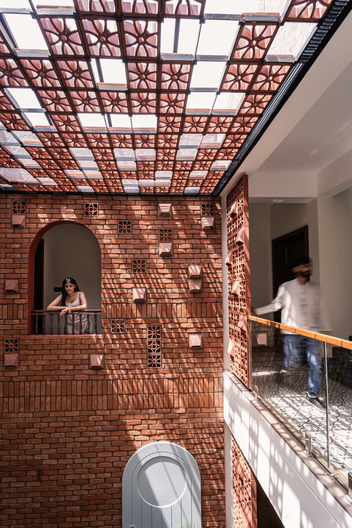 First floor view of Aangan by Avnish Singh Design Studio
