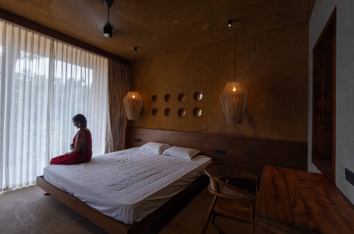 Ground Floor Bedroom of Urul by Studio Terratects