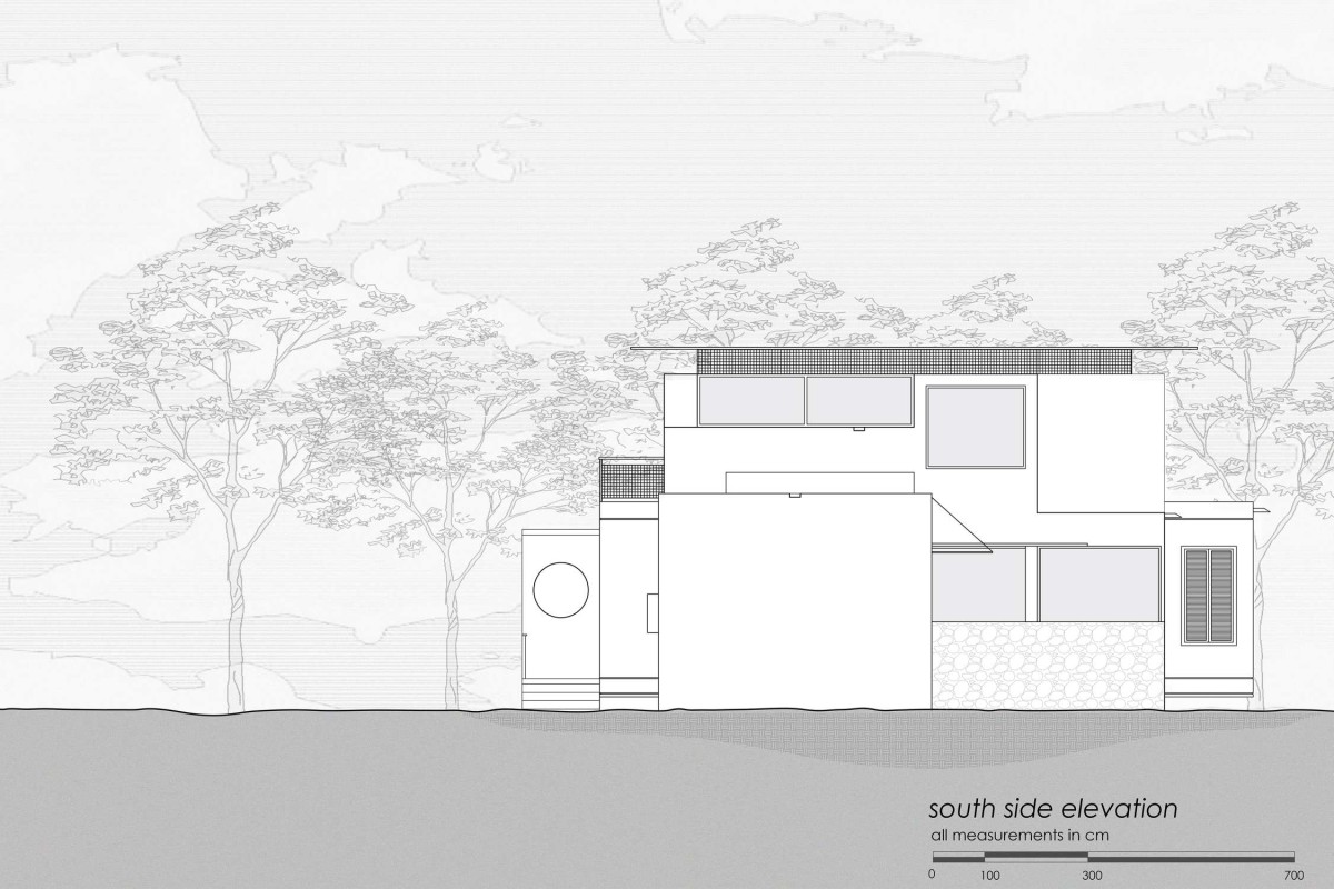 South Elevation of Urul by Studio Terratects