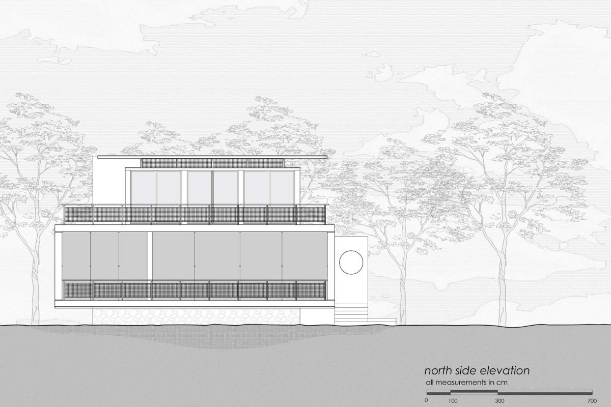 North Elevation of Urul by Studio Terratects