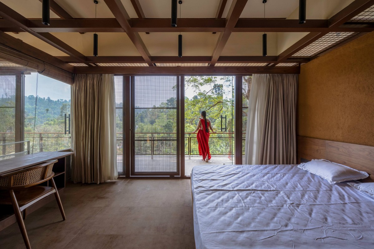First Floor Bedroom of Urul by Studio Terratects