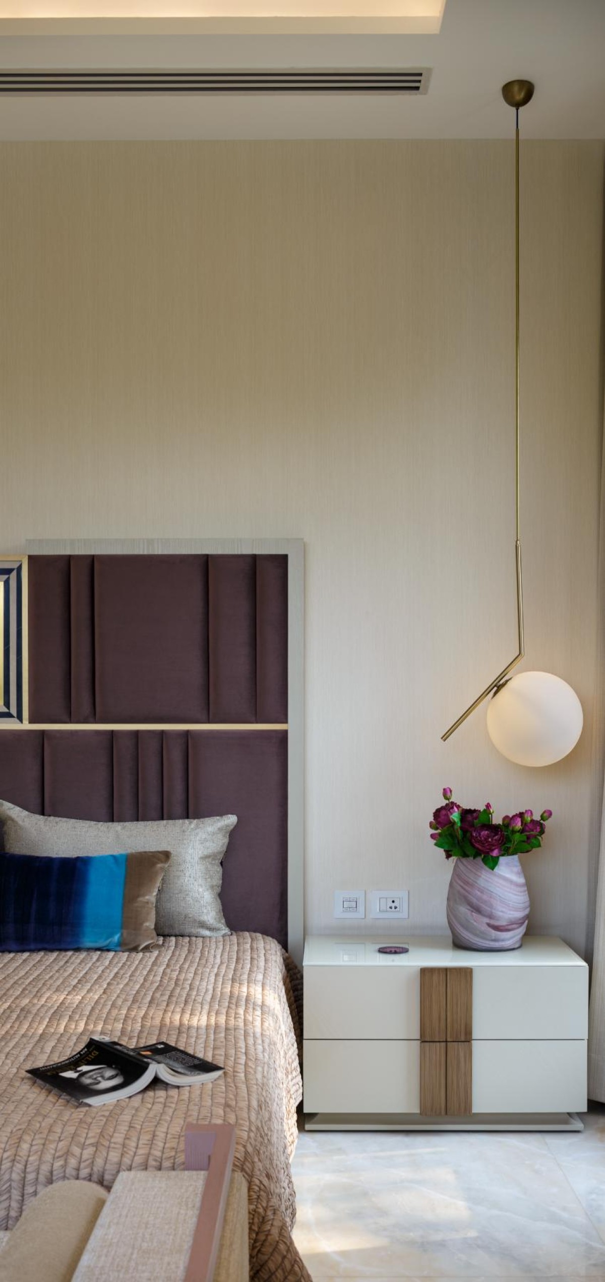 Bedroom 3 of The Pastel House by Creative Designer Architects