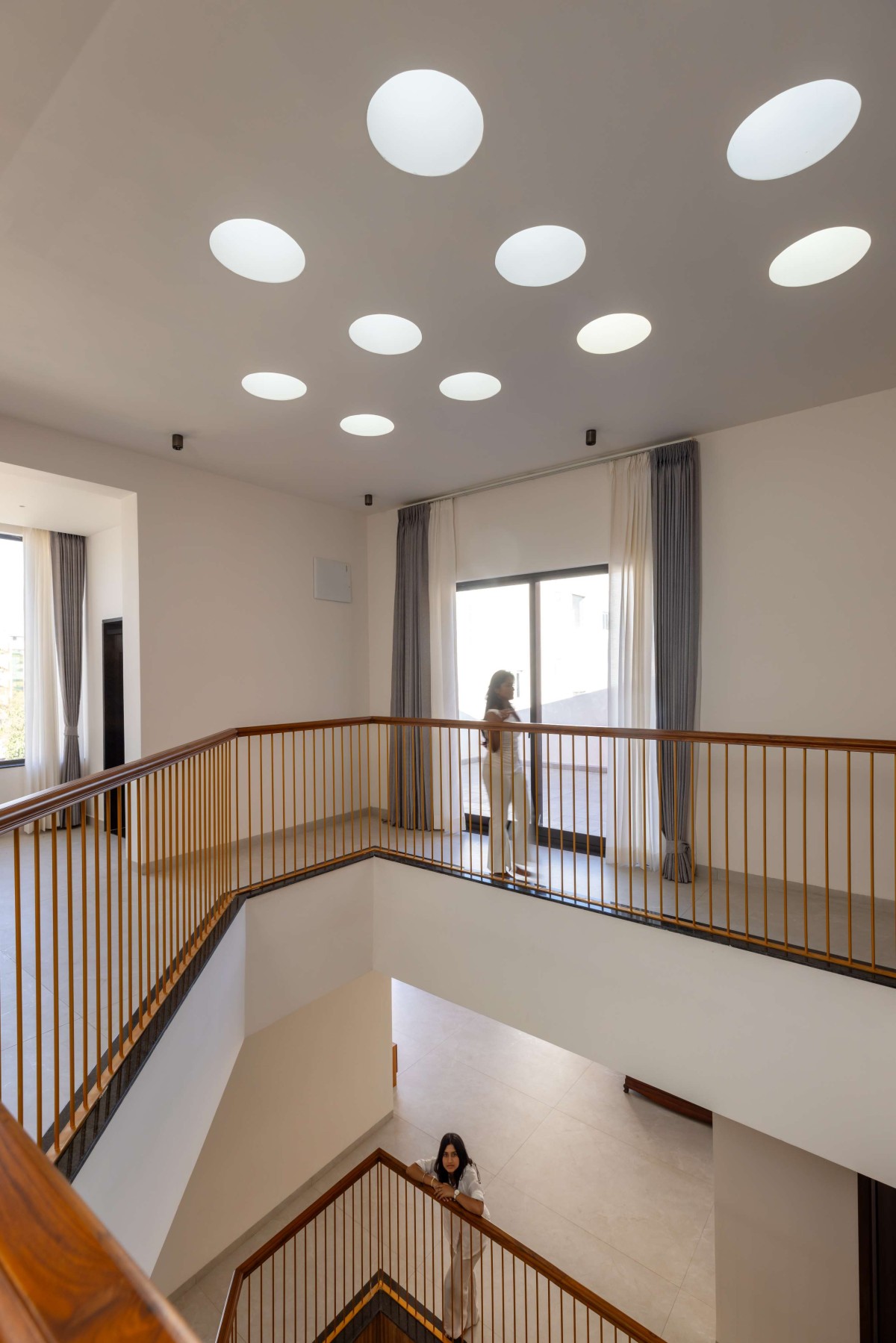 Second floor view of Arjun Residence by Studio8055