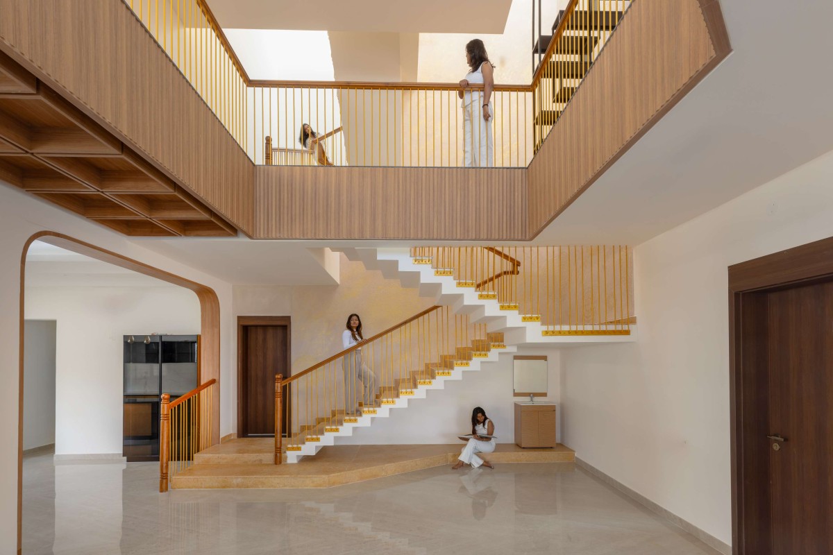 Dining Area of Arjun Residence by Studio8055