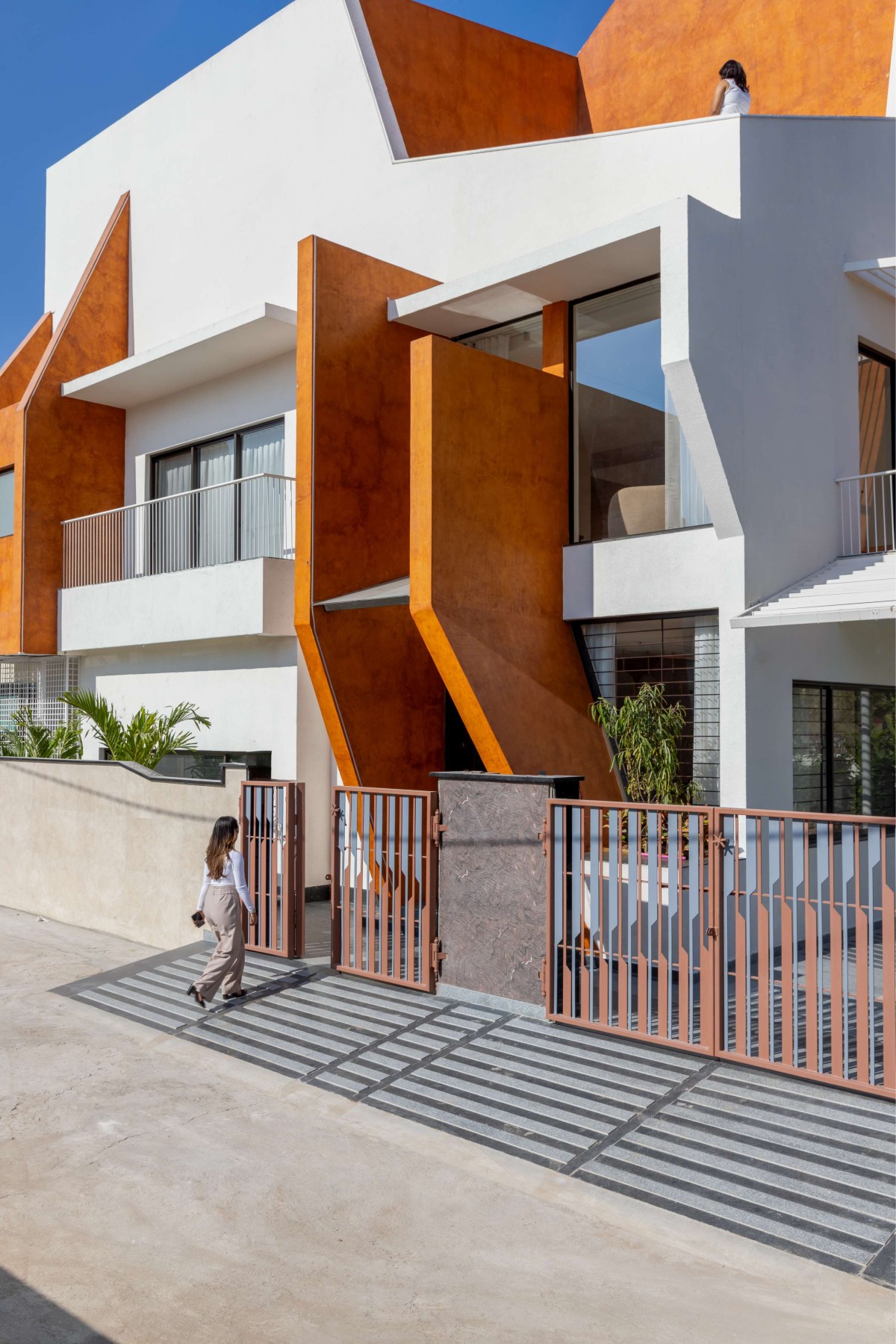 Exterior view of Arjun Residence by Studio8055
