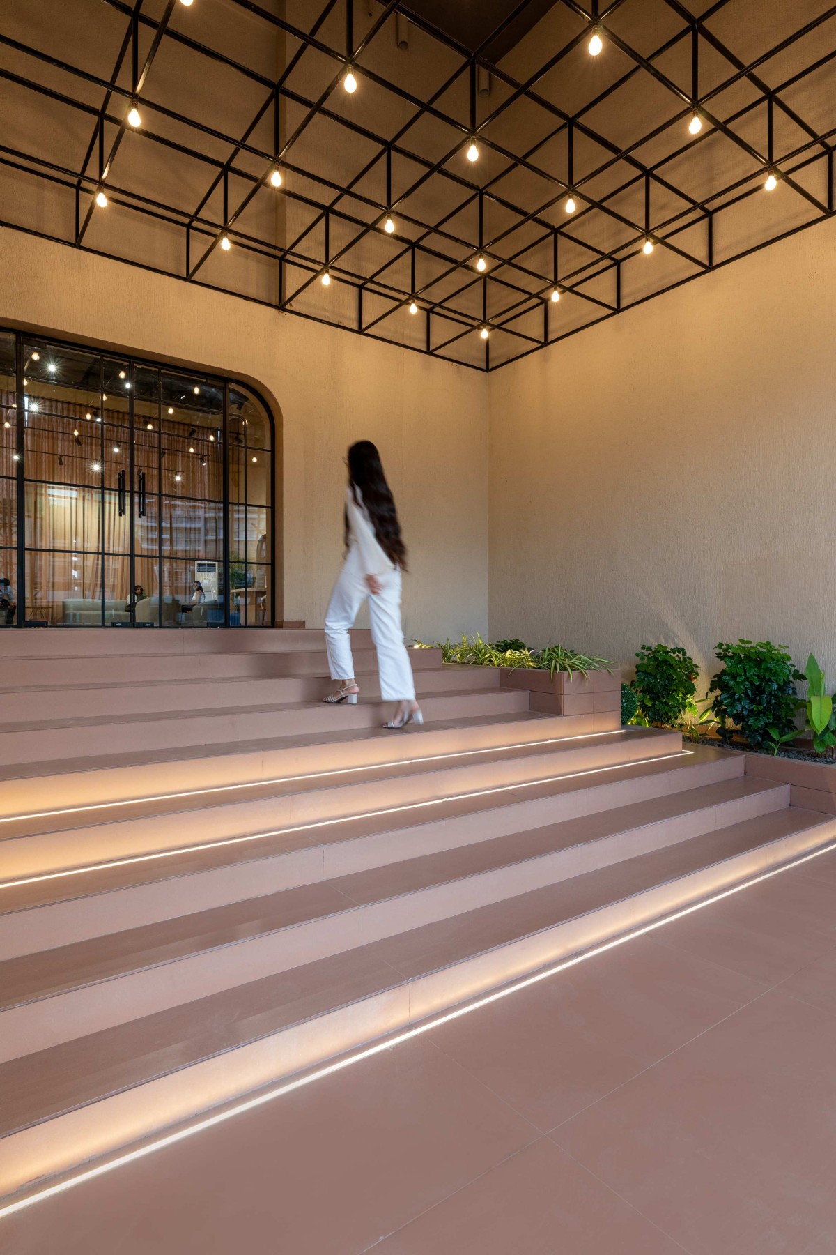 Entrance of Earthen Hues - Office by Sankalp Designers