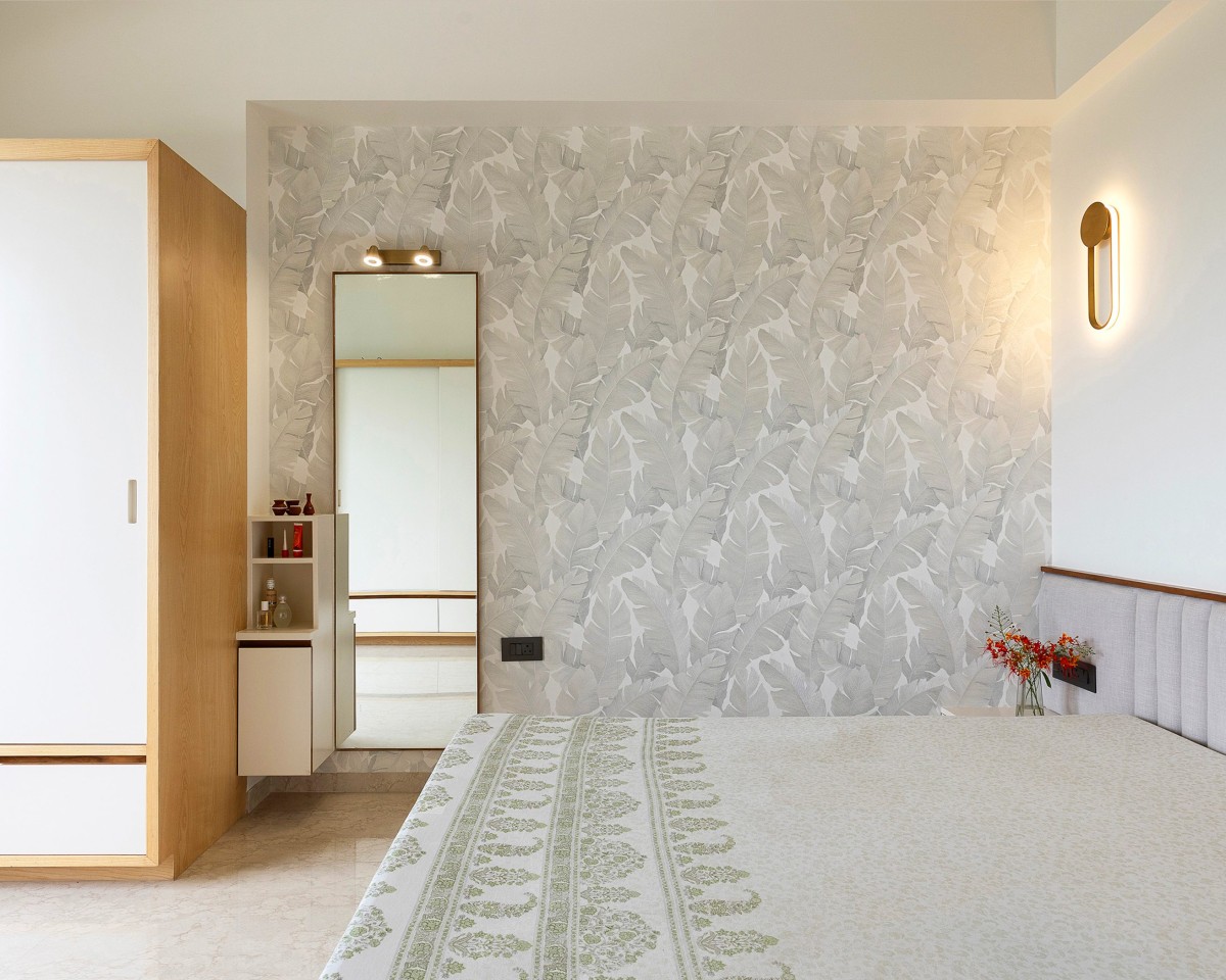 Bedroom of Apartment B-1304 by Studio 4000