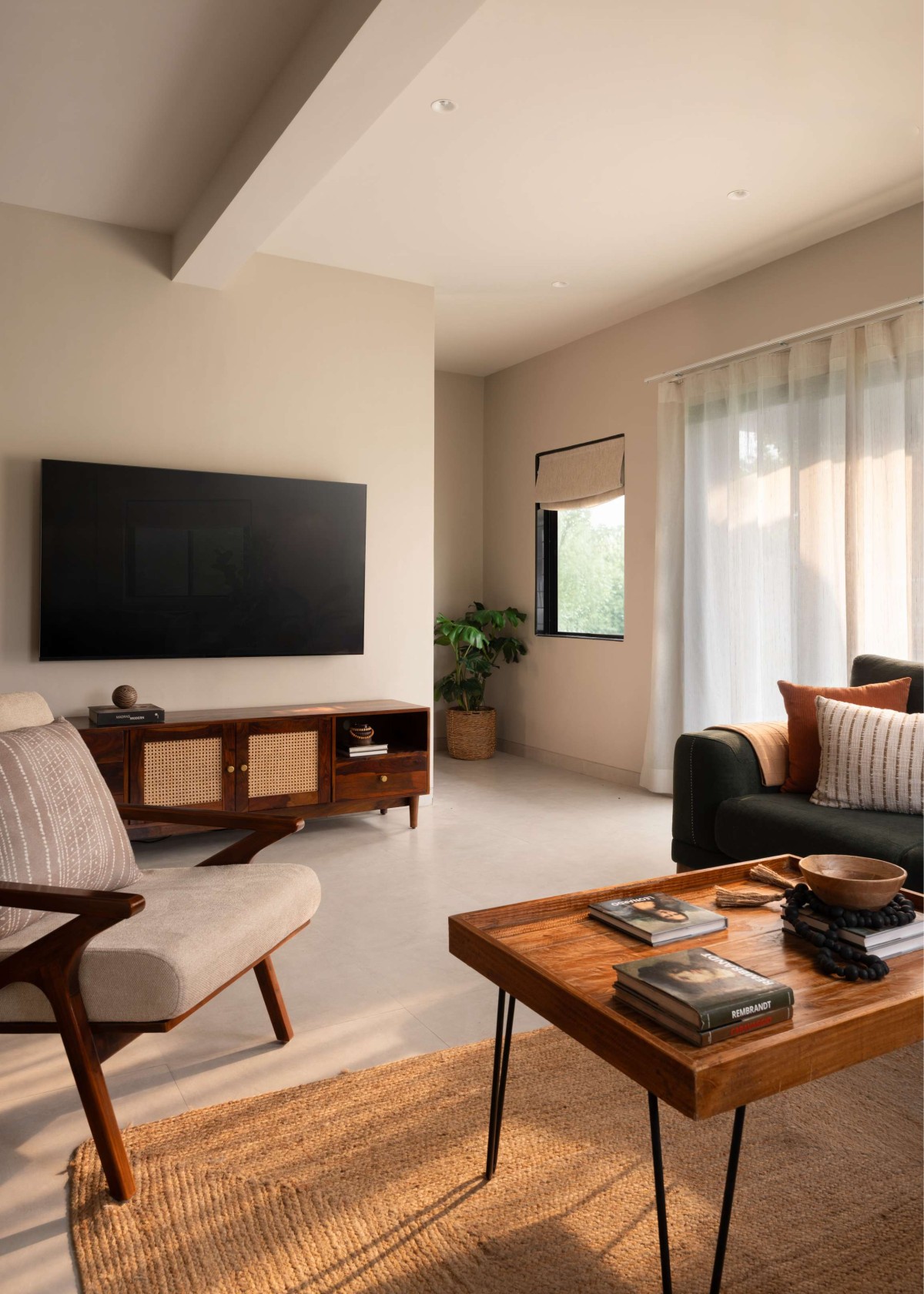 Living room of The Gentle Home by Studio GH