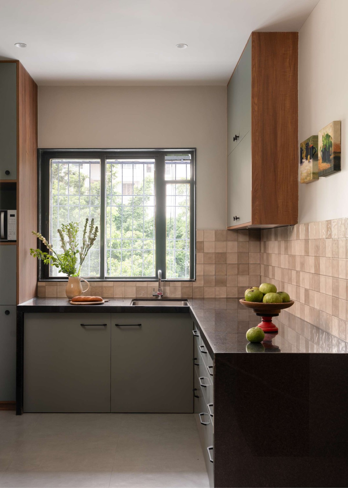 Kitchen of The Gentle Home by Studio GH