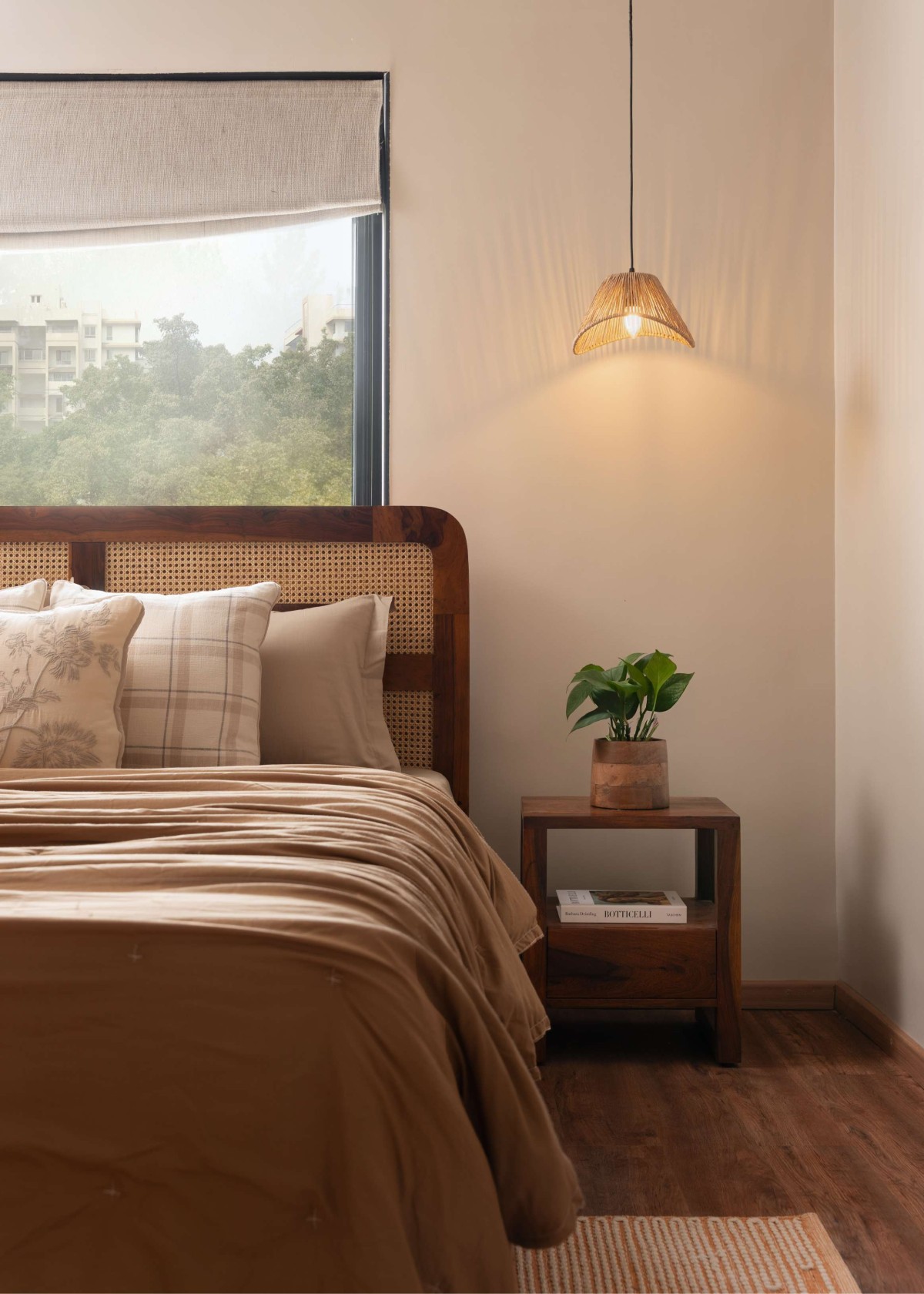 Bedroom of The Gentle Home by Studio GH