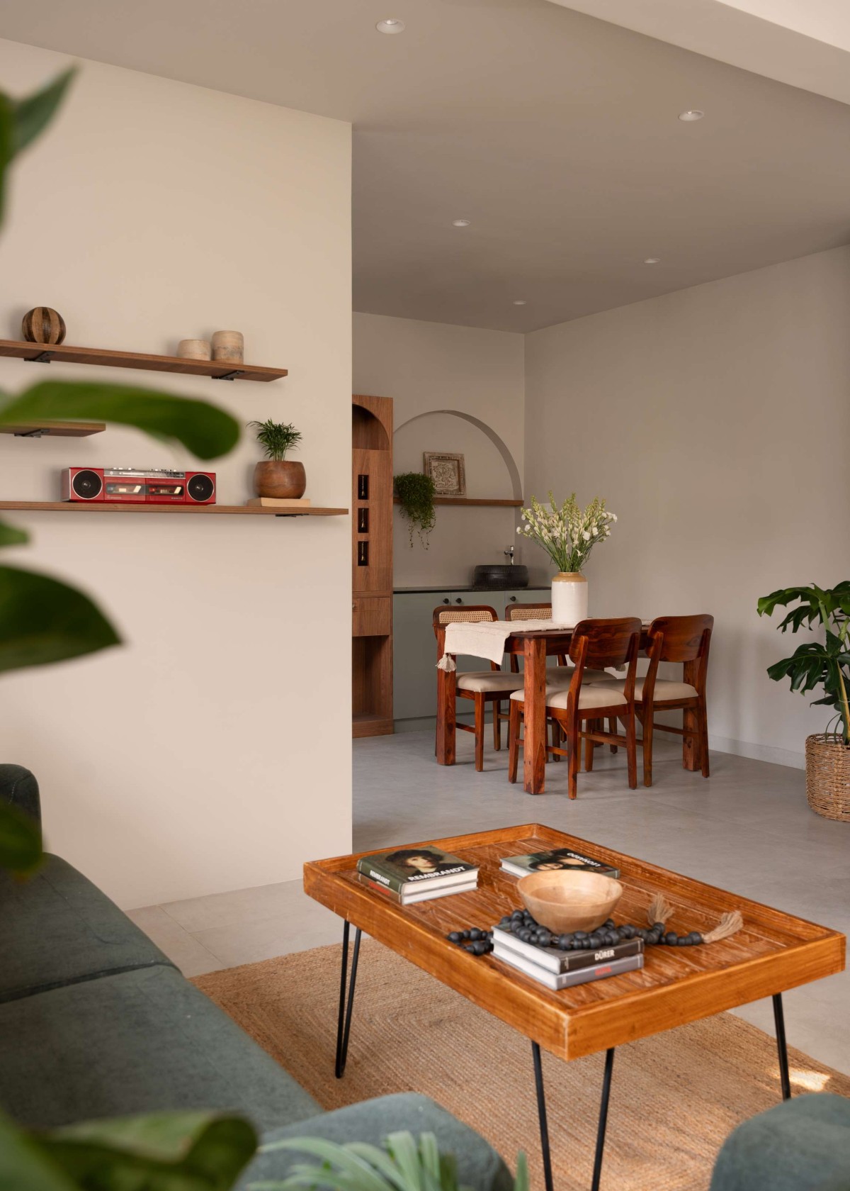 Living to Dining view of The Gentle Home by Studio GH