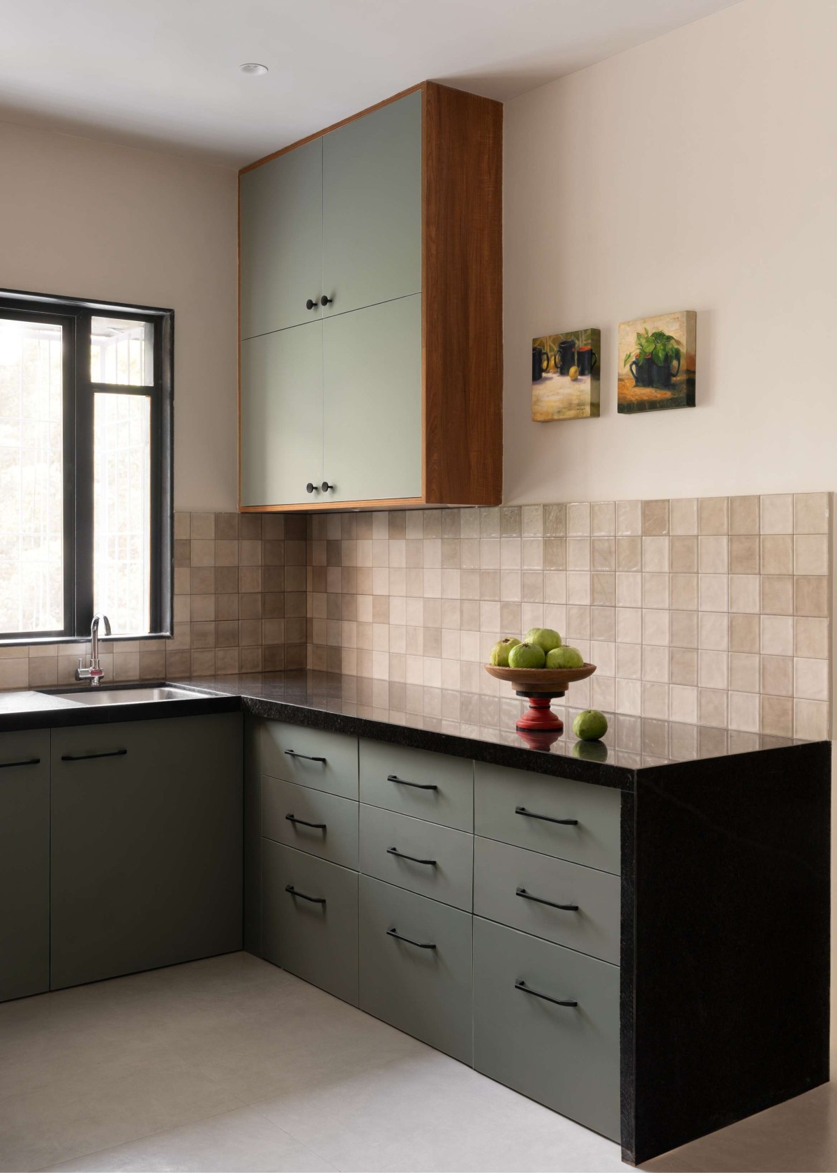 Kitchen of The Gentle Home by Studio GH
