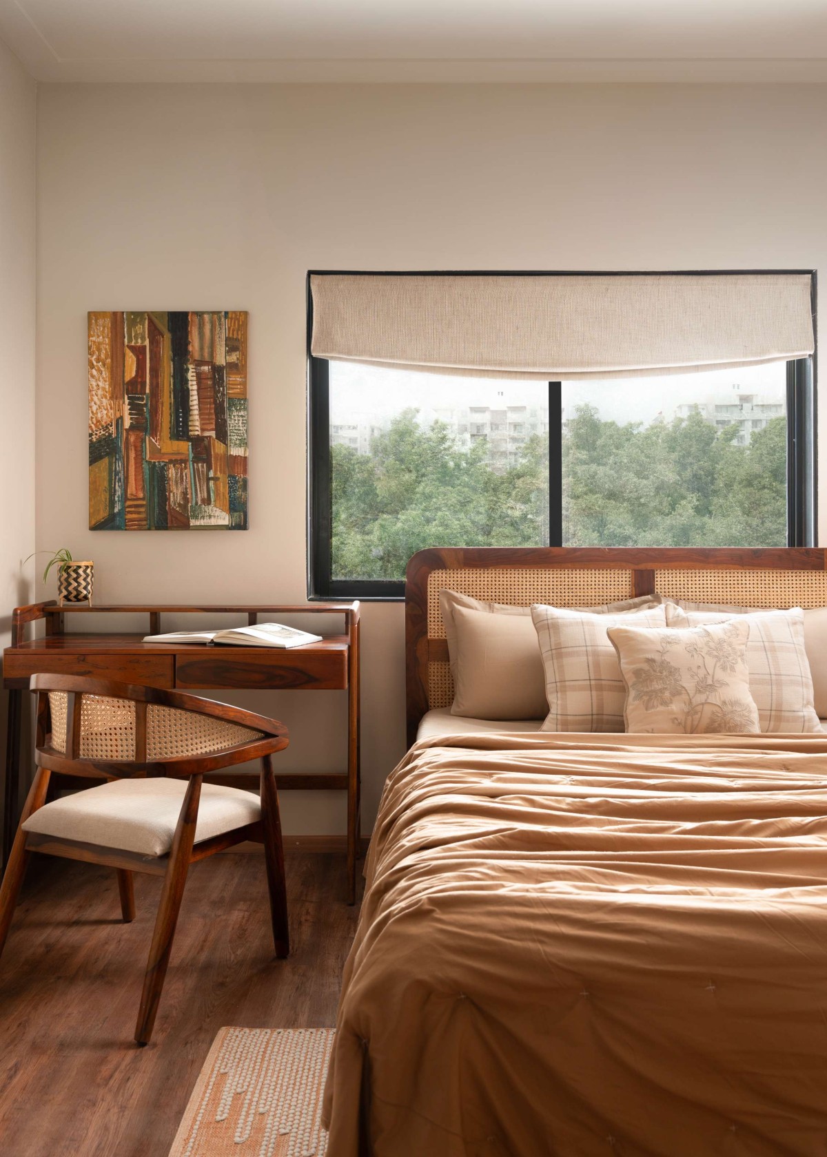 Bedroom of The Gentle Home by Studio GH