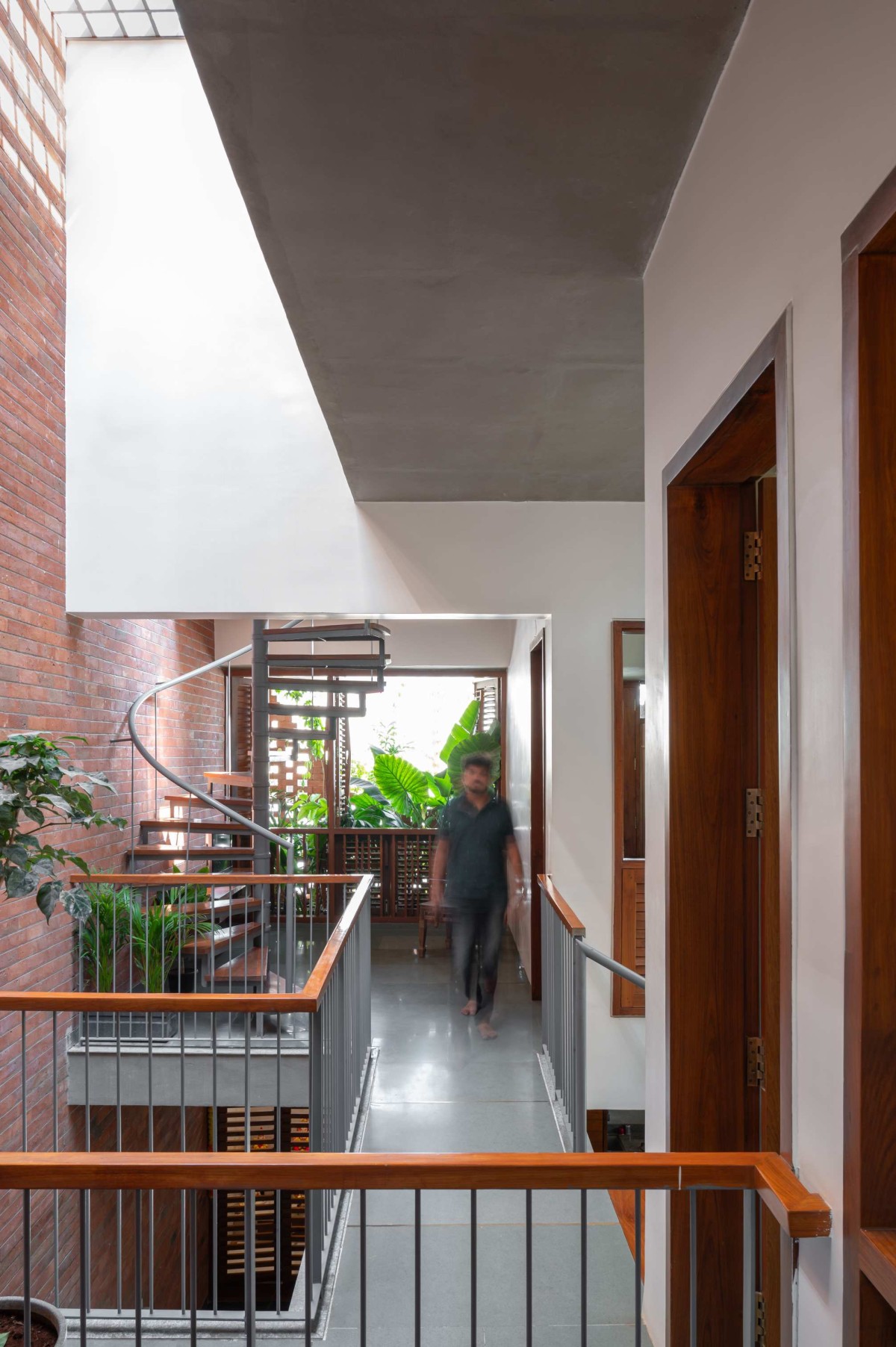Corridor of A Dialogue with the Past House by A Threshold