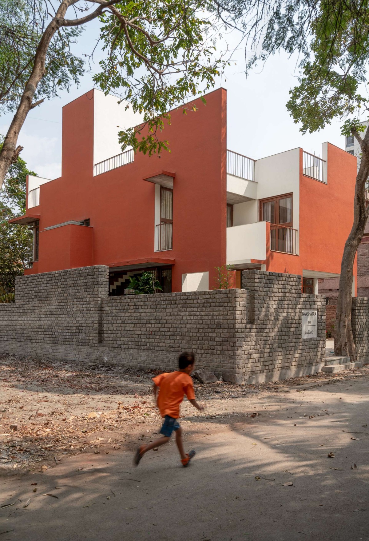 Exterior view of The Enfold by Studio Biosis