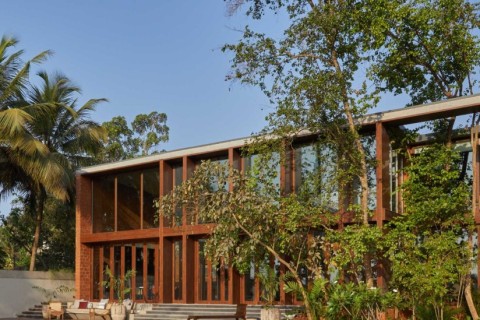 House of Multiple Courts by Sameep Padora & Associates