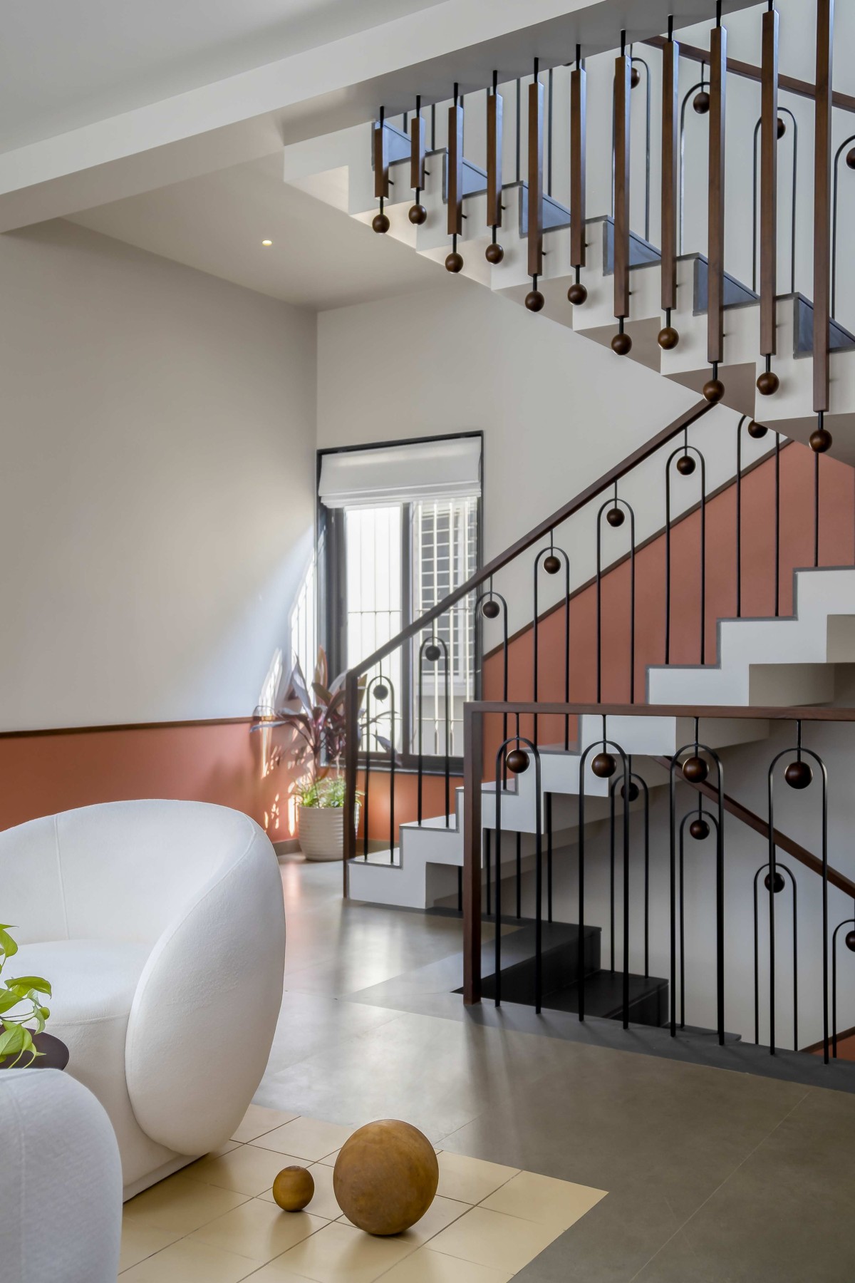 Staircase of Red House by Vishwakarma