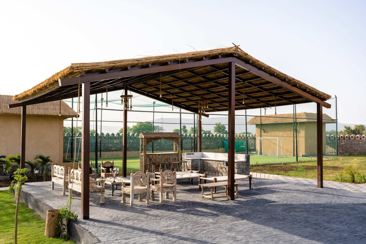 Gazebo of Shivaray Farms by Studio Shunya
