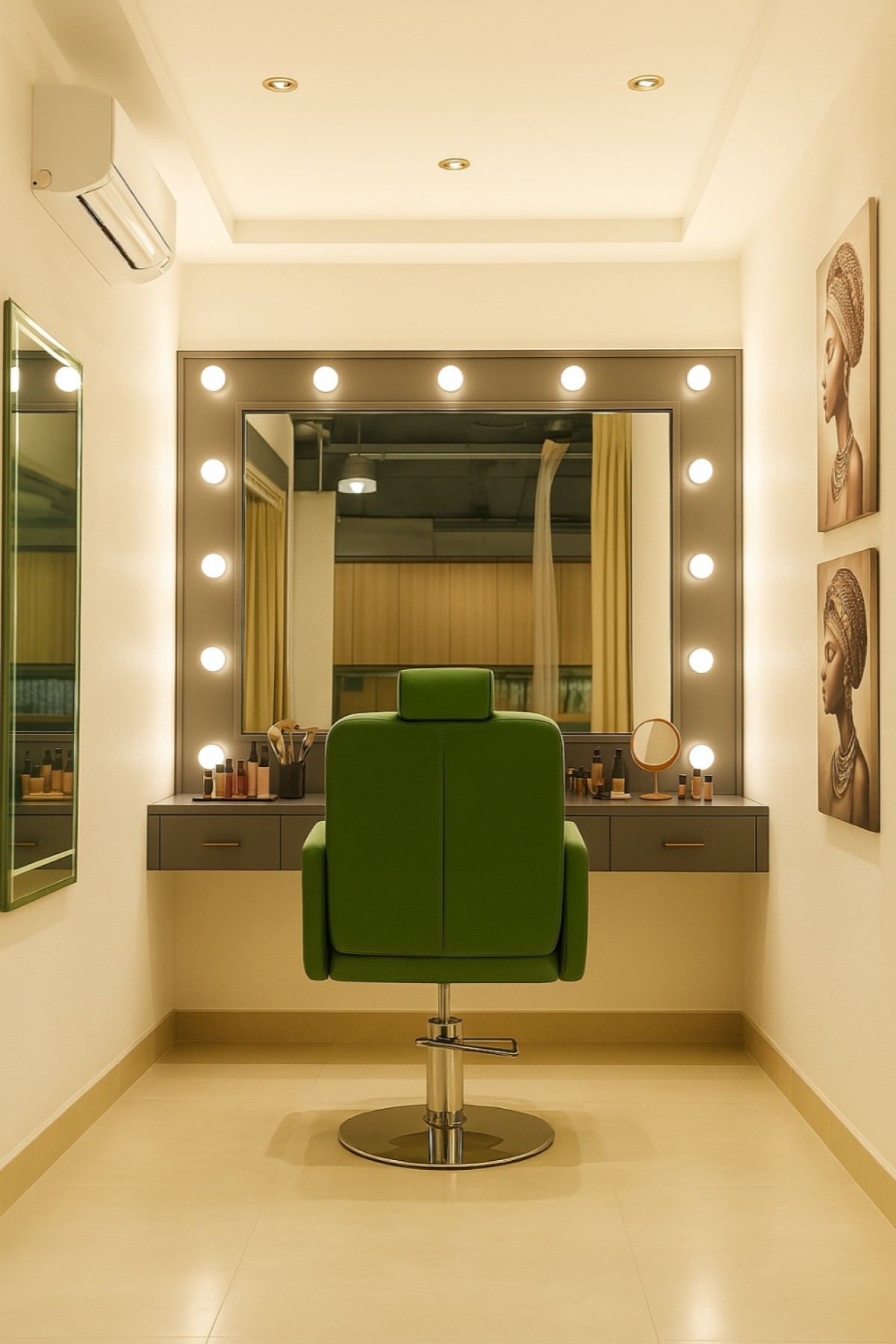 Makeup Room of Neeldavid’s Salon by Studio MaYa