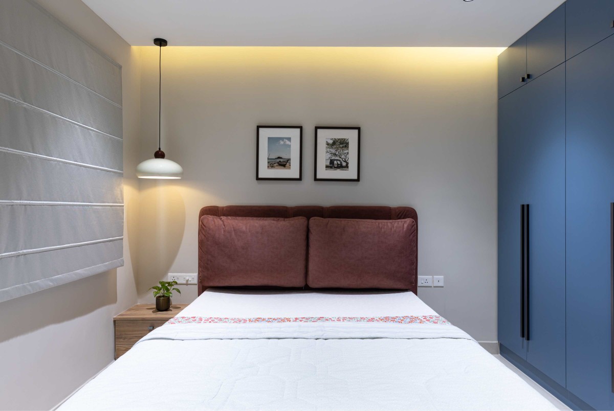 Guest Bedroom of Whispers of Earth & Elegance by Elevate Interiors