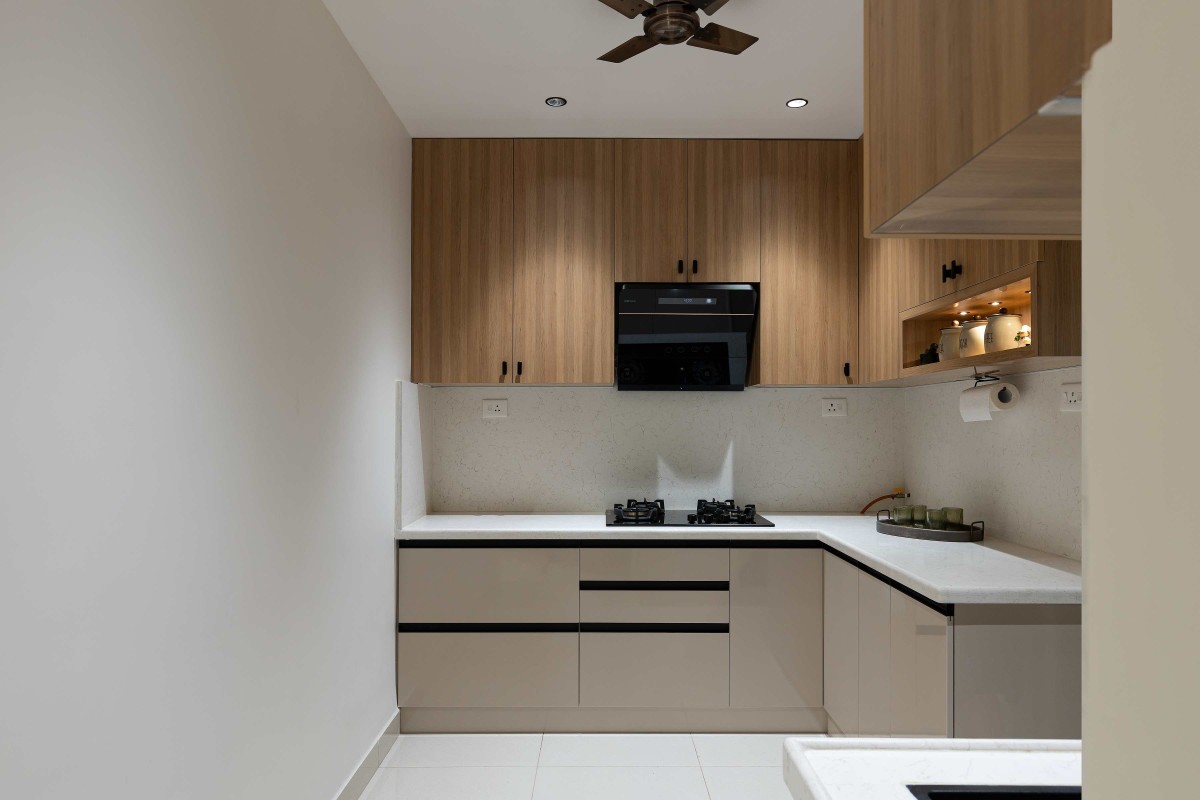 Kitchen of Whispers of Earth & Elegance by Elevate Interiors