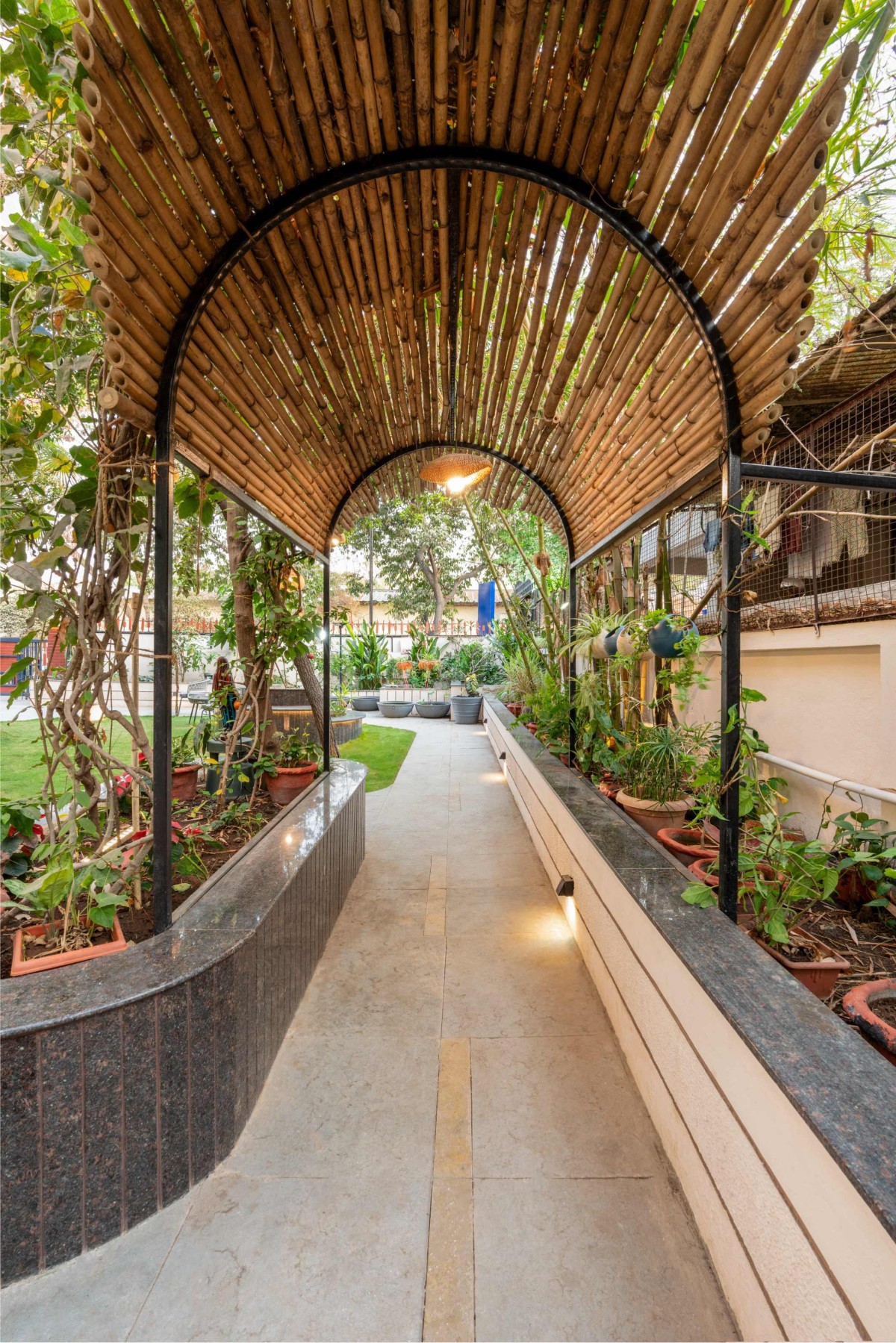 Entry Passage of NMD Interiors Studio Design by NMD Interiors
