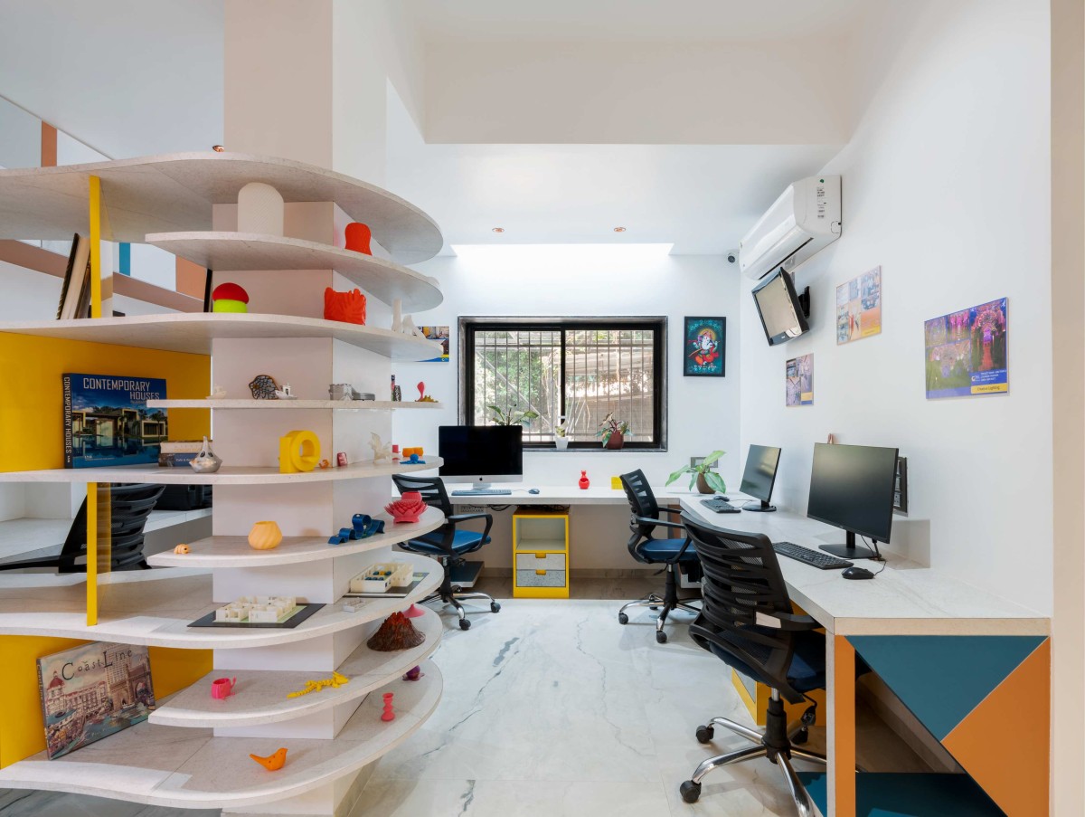 Workspace of NMD Interiors Studio Design by NMD Interiors