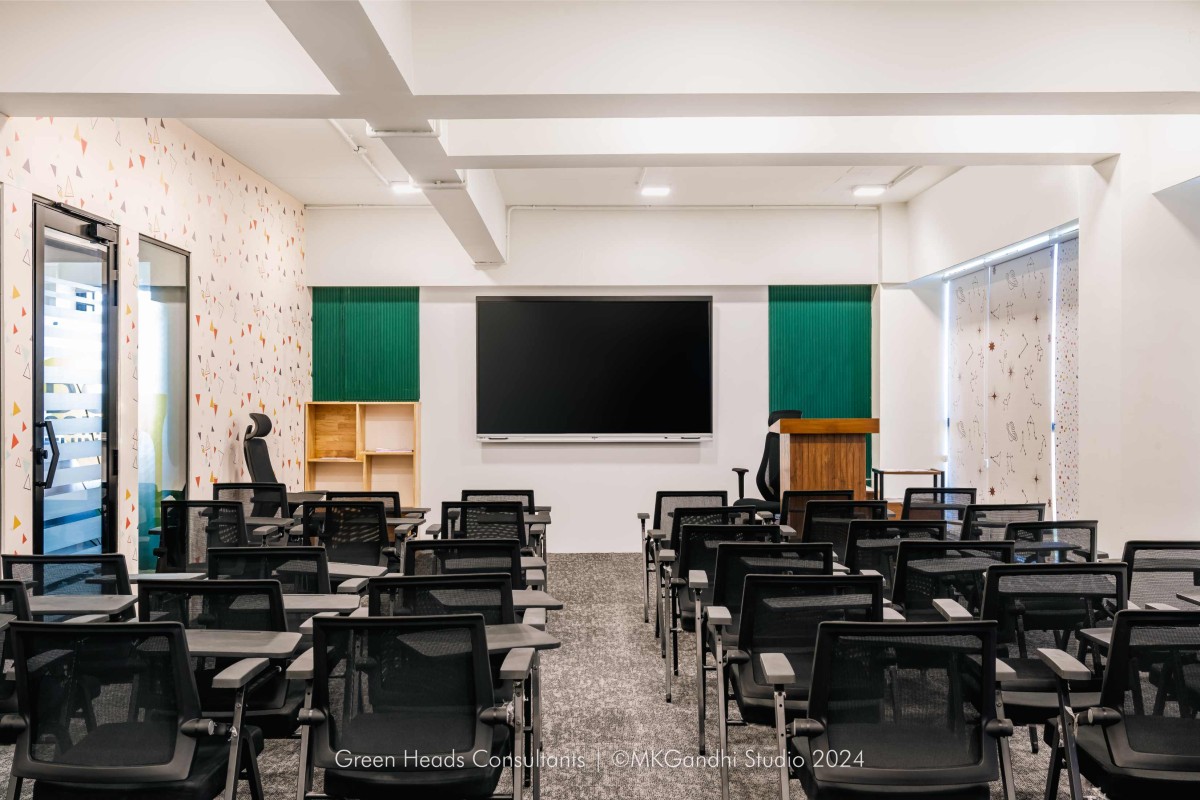 AV room of BYC – Book your Career by Green Heads Consultants LLP